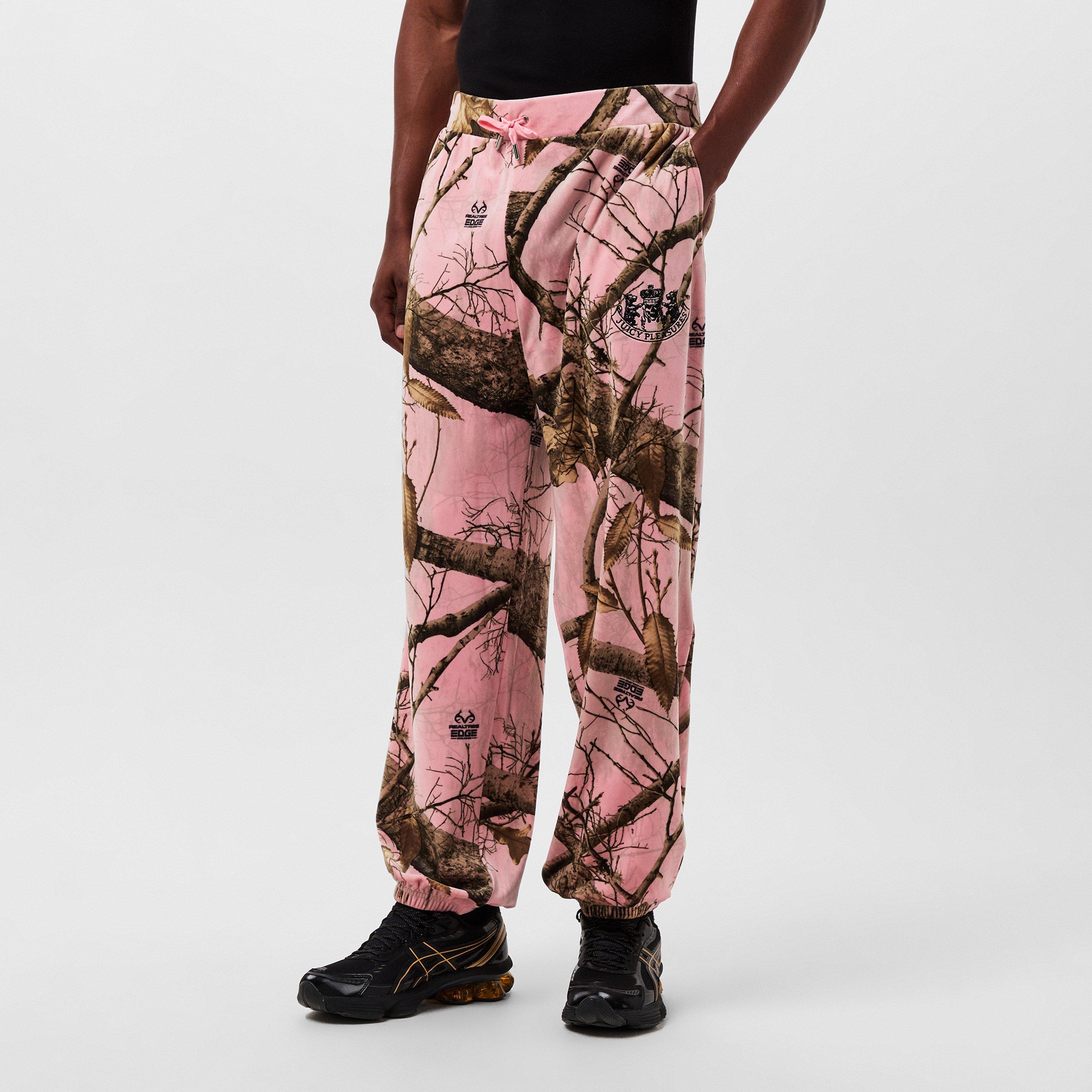 Pink Edge - Pleasures - X Juicy Couture Realtree Velour Track Pants - 3