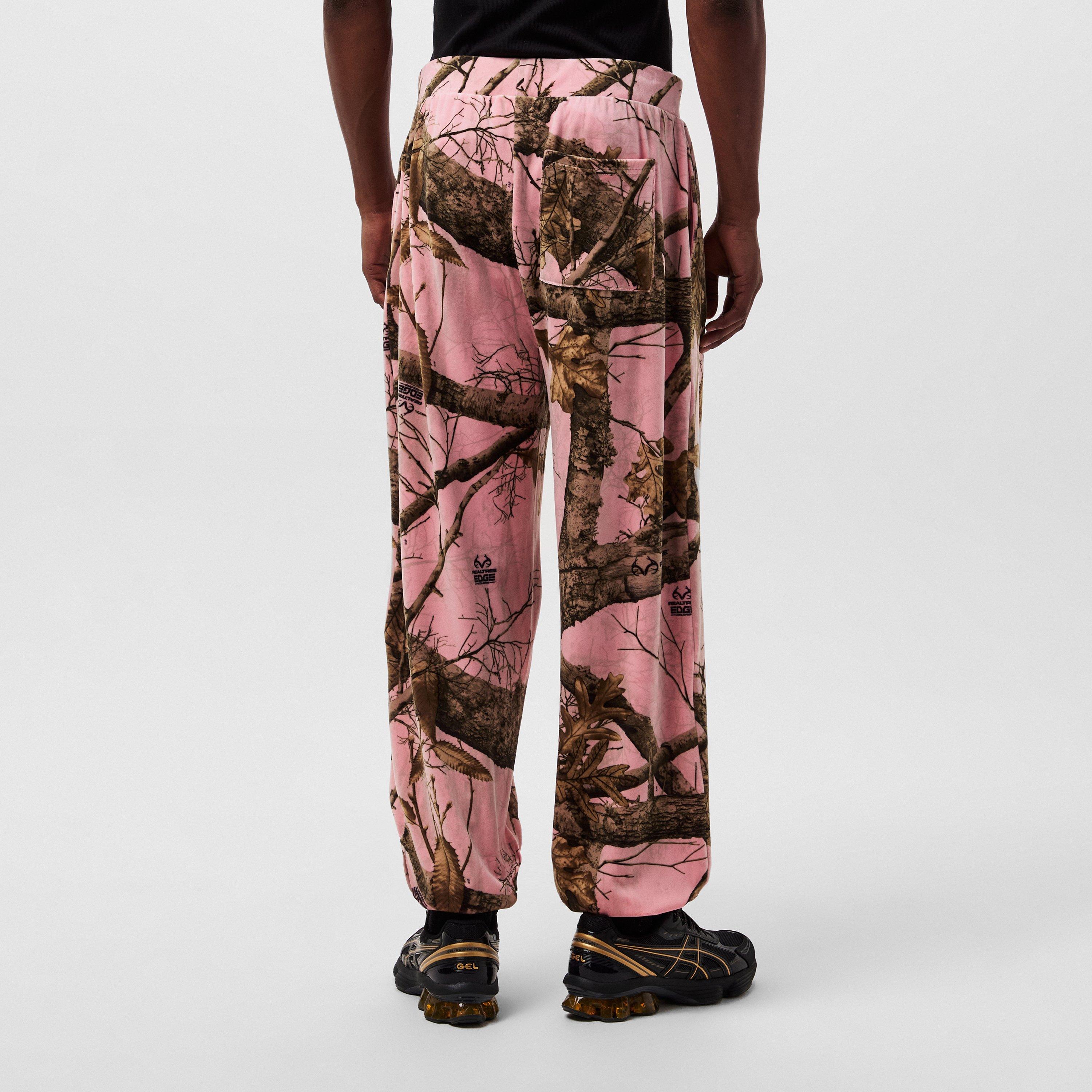 Pink Edge - Pleasures - X Juicy Couture Realtree Velour Track Pants - 4