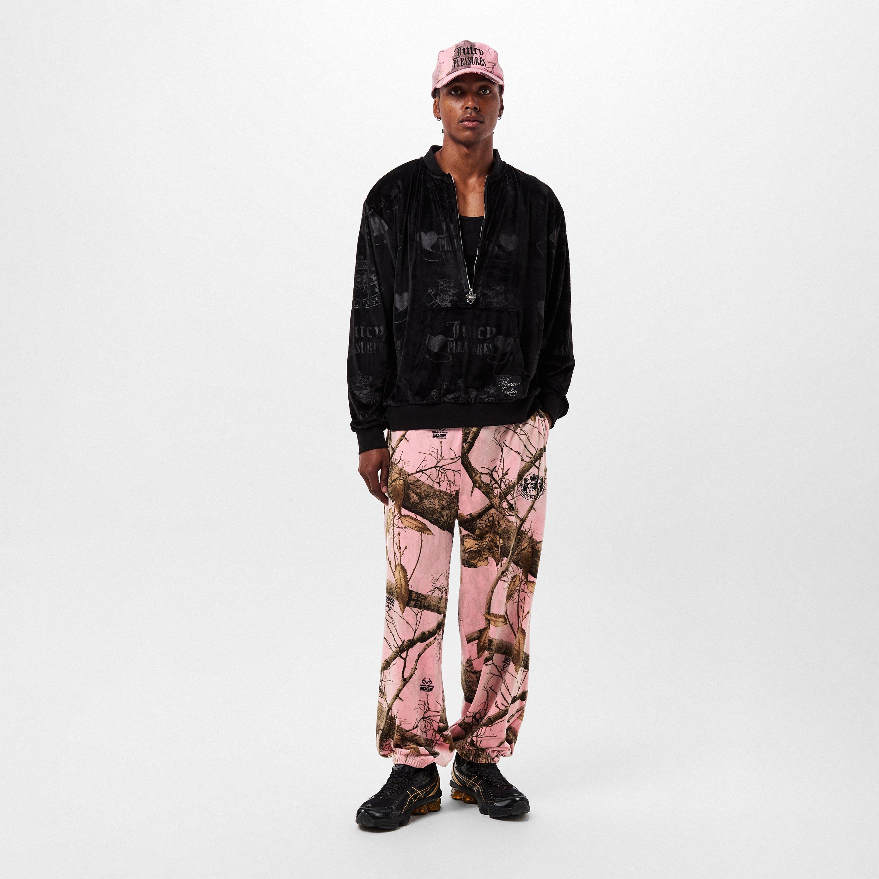 Pink Edge - Pleasures - X Juicy Couture Realtree Velour Track Pants - 6