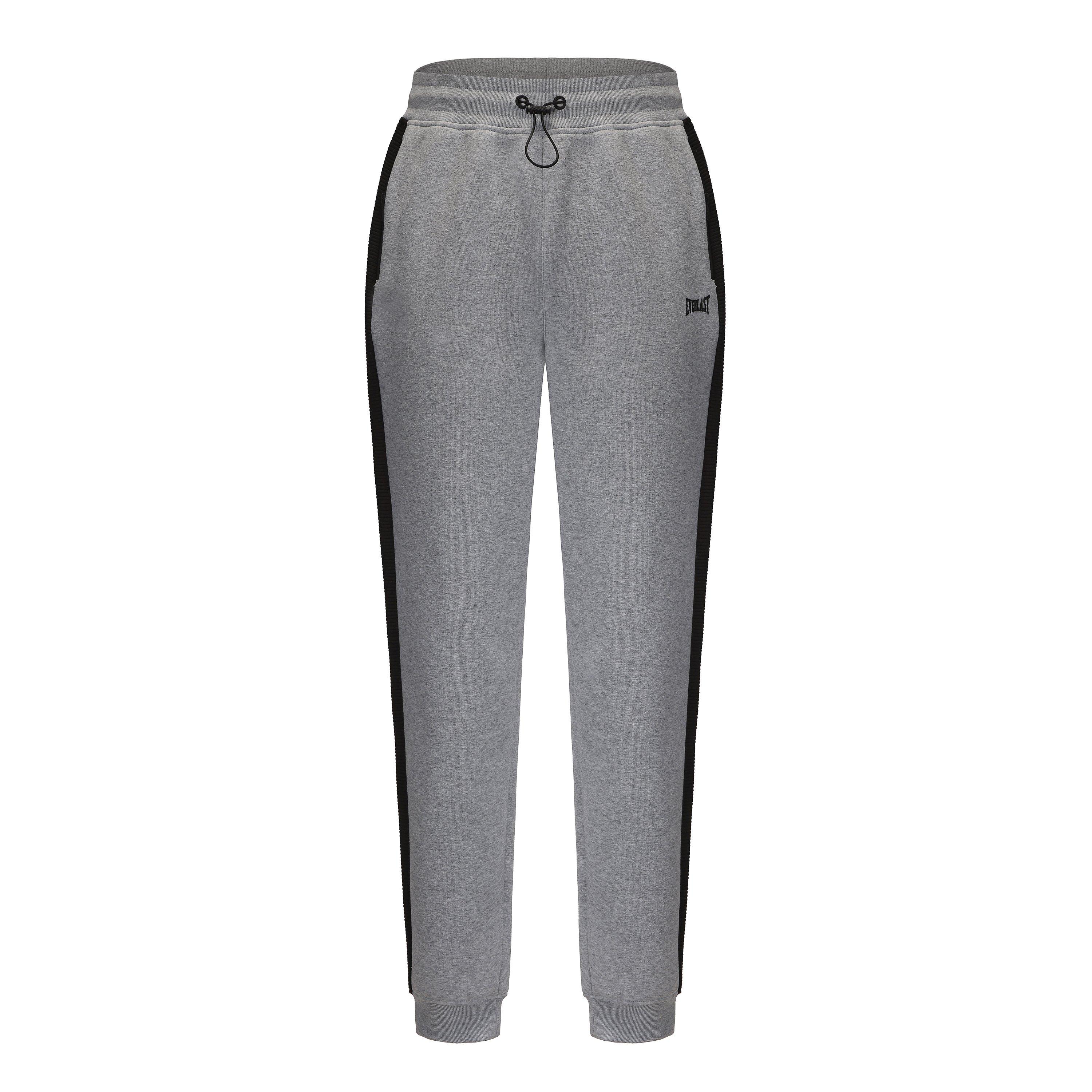 Grey Marl - Everlast - Premium Closed Hem Joggers Mens - 1