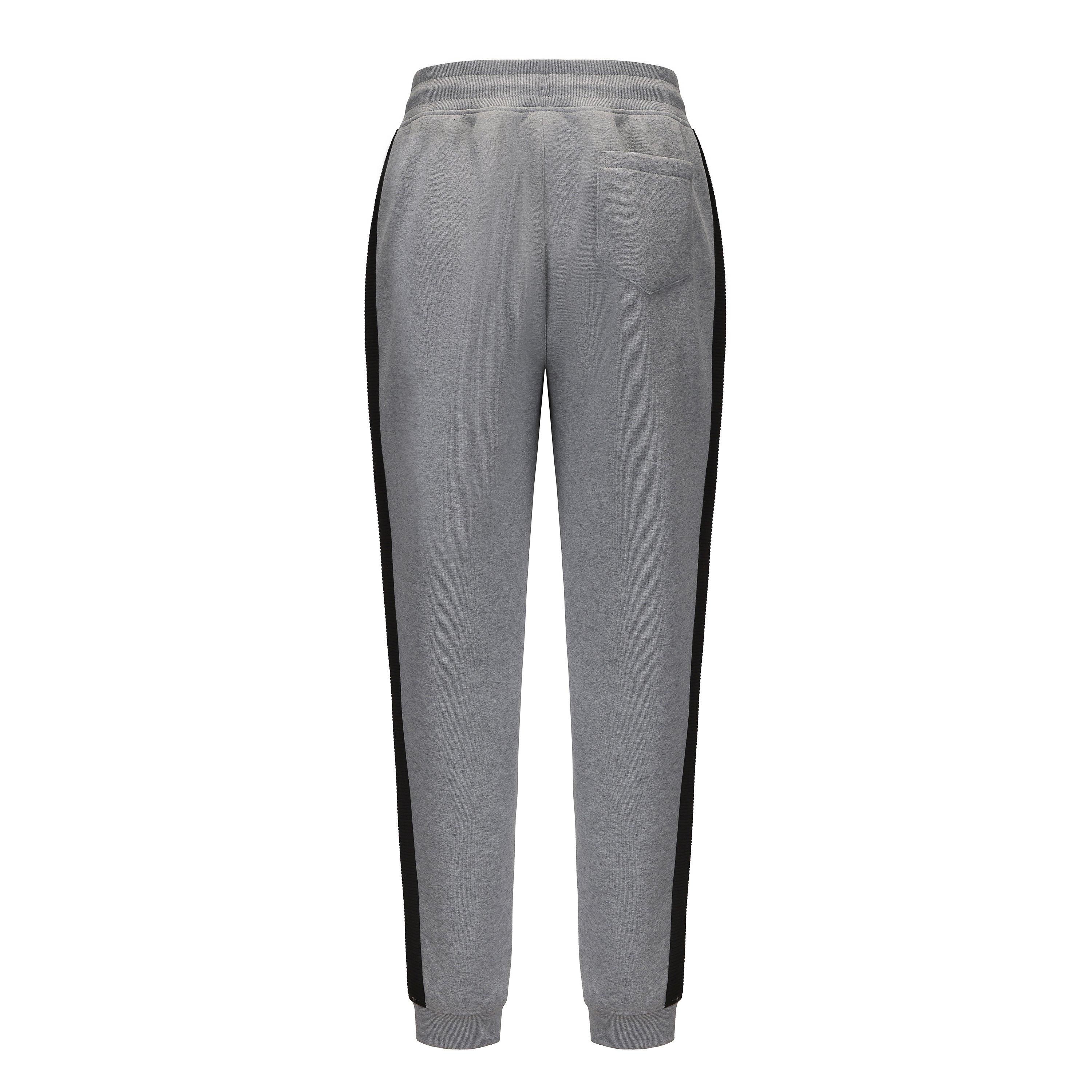 Grey Marl - Everlast - Premium Closed Hem Joggers Mens - 2