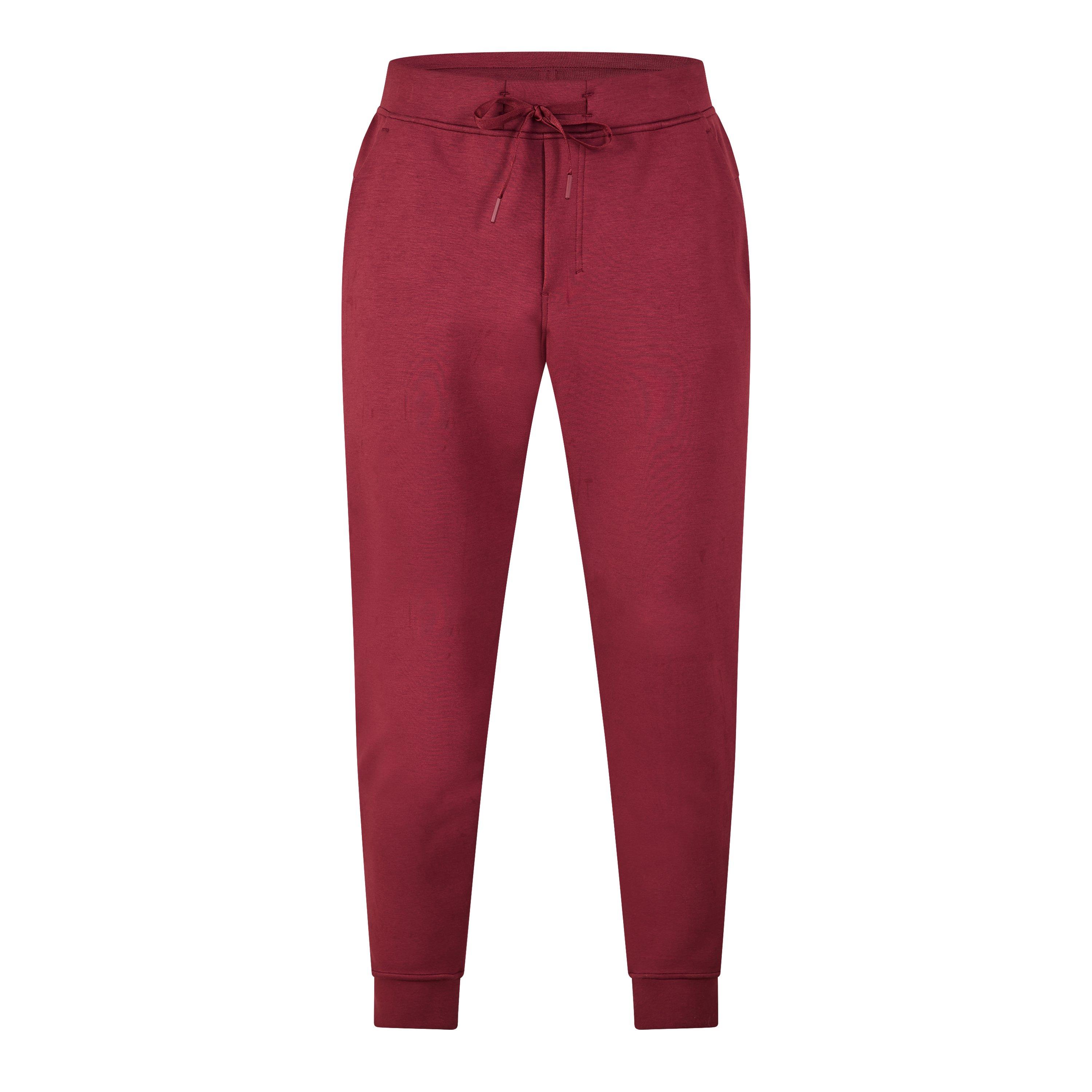 Burgundy Bay - Lululemon - Men's Closed Hem Fleece Joggers - 1