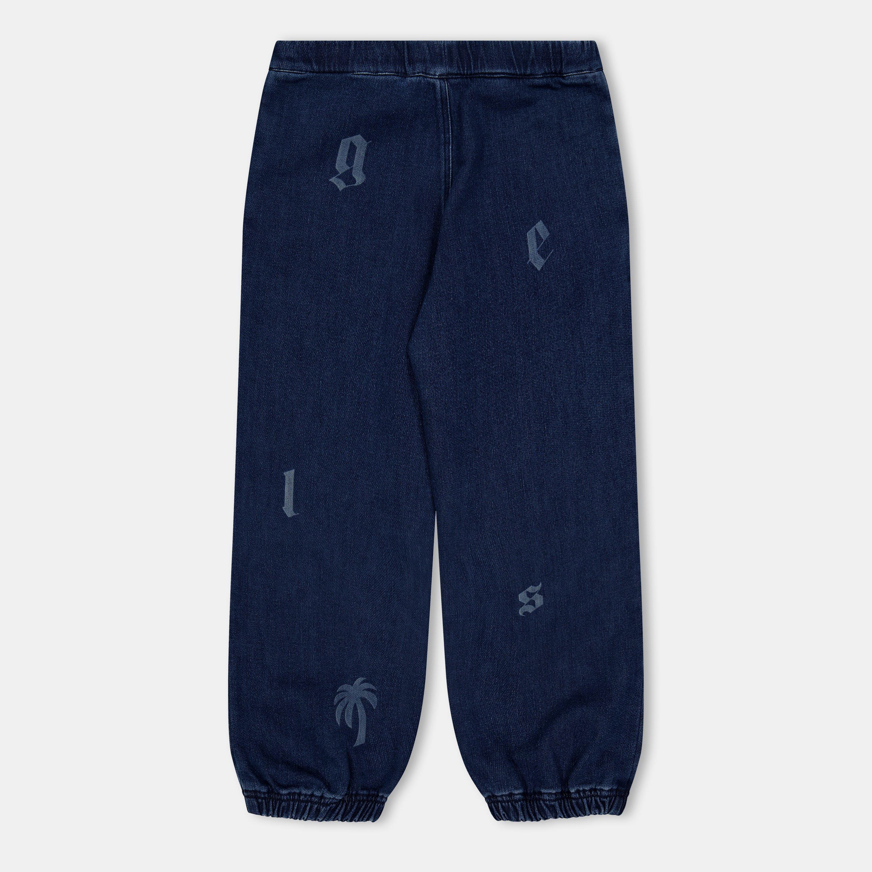 Denim 4440 - Palm Angels - Unisex Kids' All Over Print Closed Hem Fleece Joggers - 2