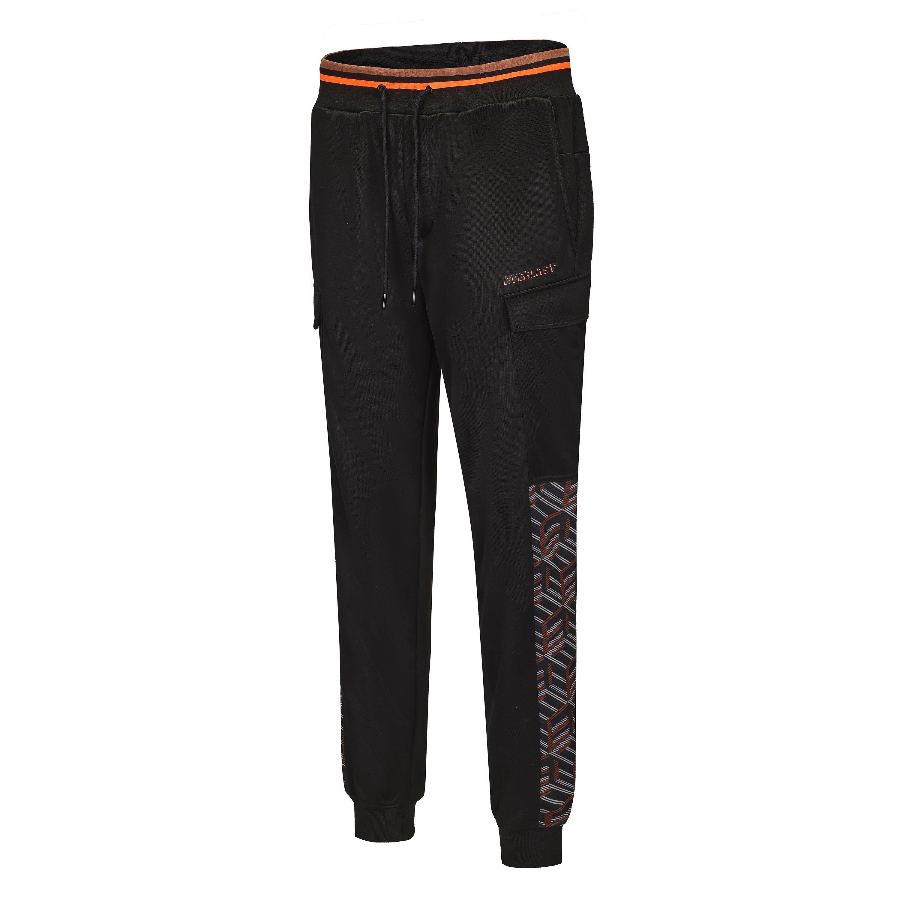 Schwarz - Everlast - Closed Hem Fleece Jogger Pants Mens - 2