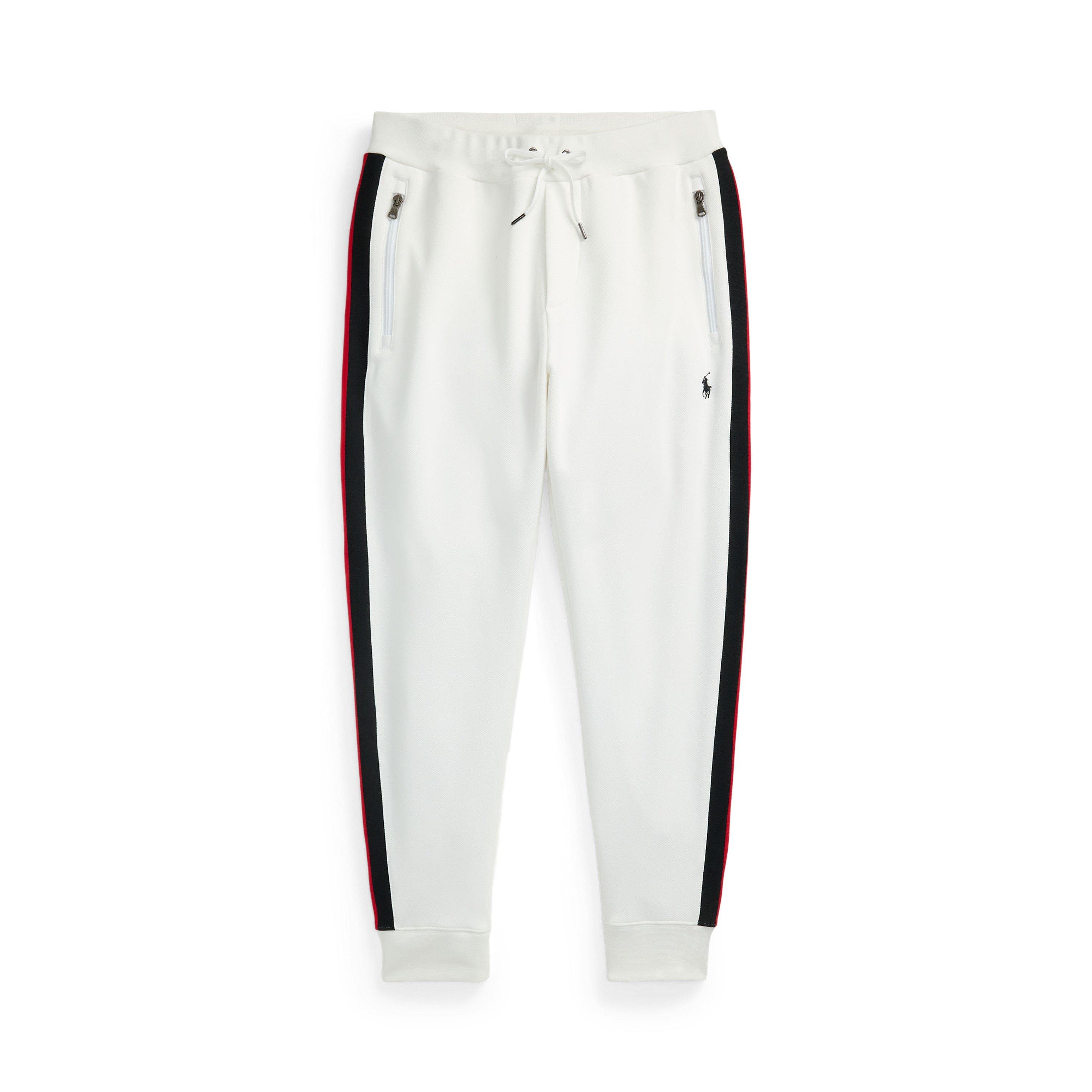 Polo Ralph Lauren Men's Closed Cuff Fleece Tapered Joggers - Ceramic White - XL