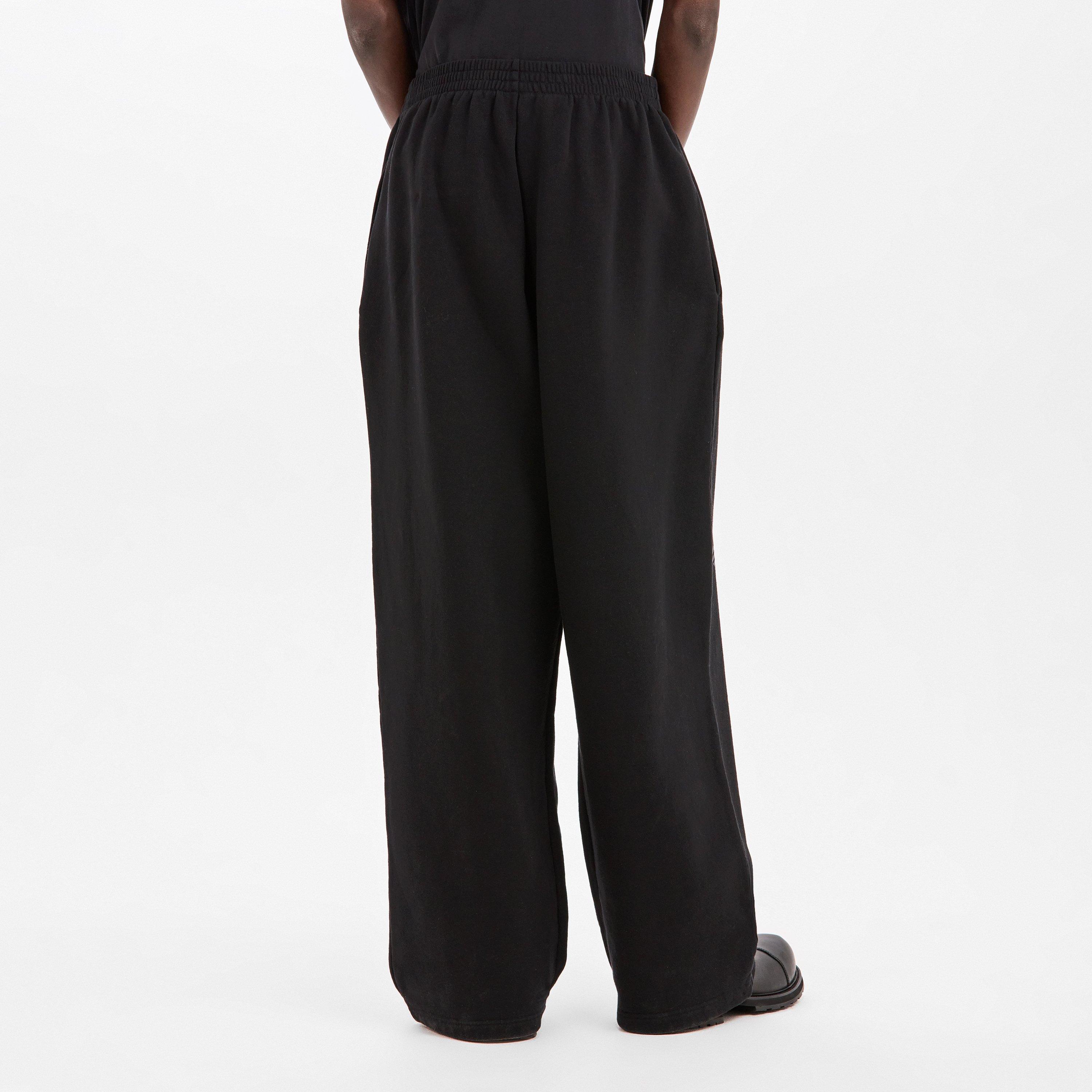 Black/Anthracit - Balenciaga - Men's Bal Baggy Closed Hem Fleece Joggers - 4