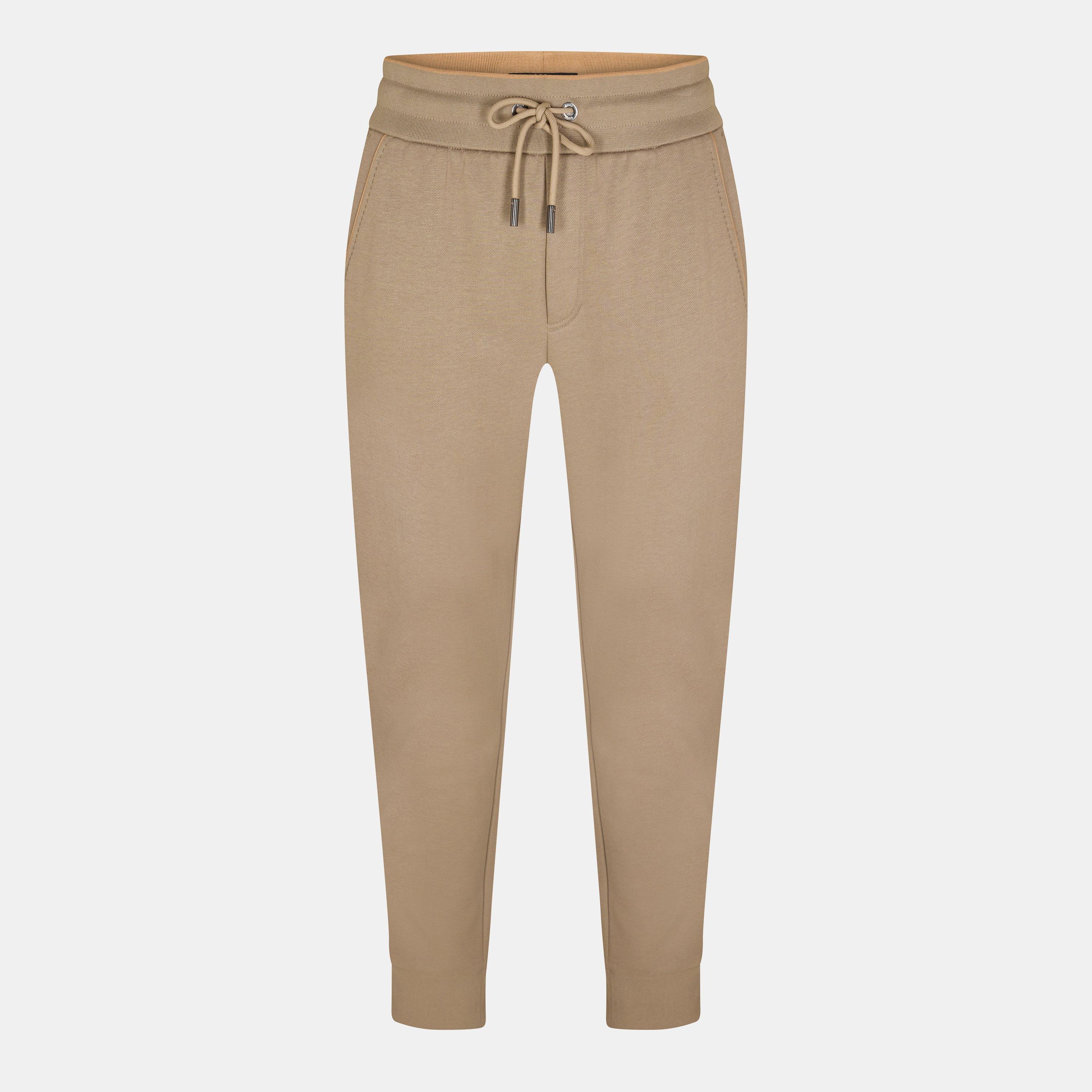 Boss Men's Schiller Closed Hem Fleece Jogging Bottoms - Brown - 2XL