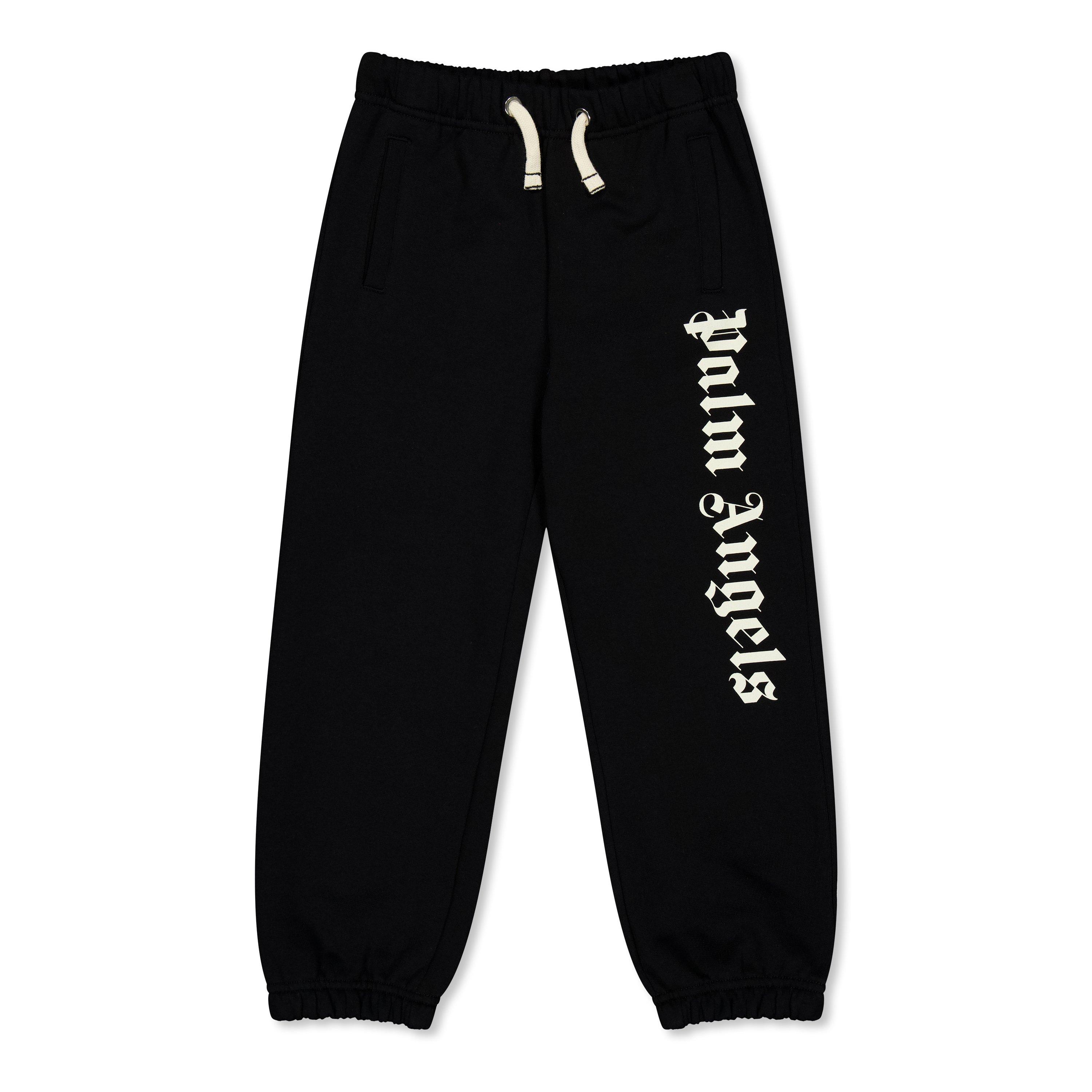 Palm Angels Palm Logo Jogg Jn61 - Black - Size 6Y