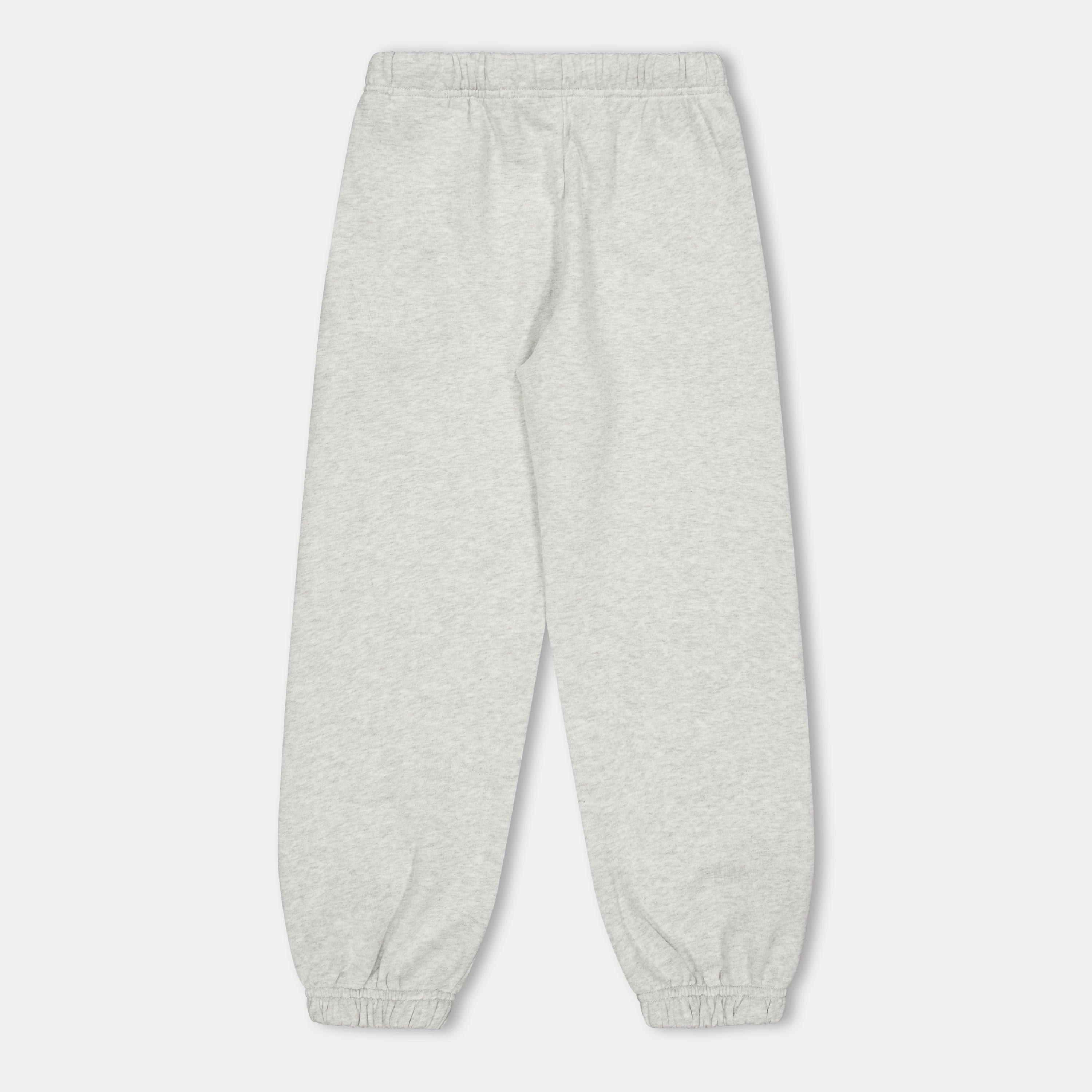 Grey Marl 0810 - Palm Angels - Unisex Closed Hem Fleece Jogging Bottoms - 2