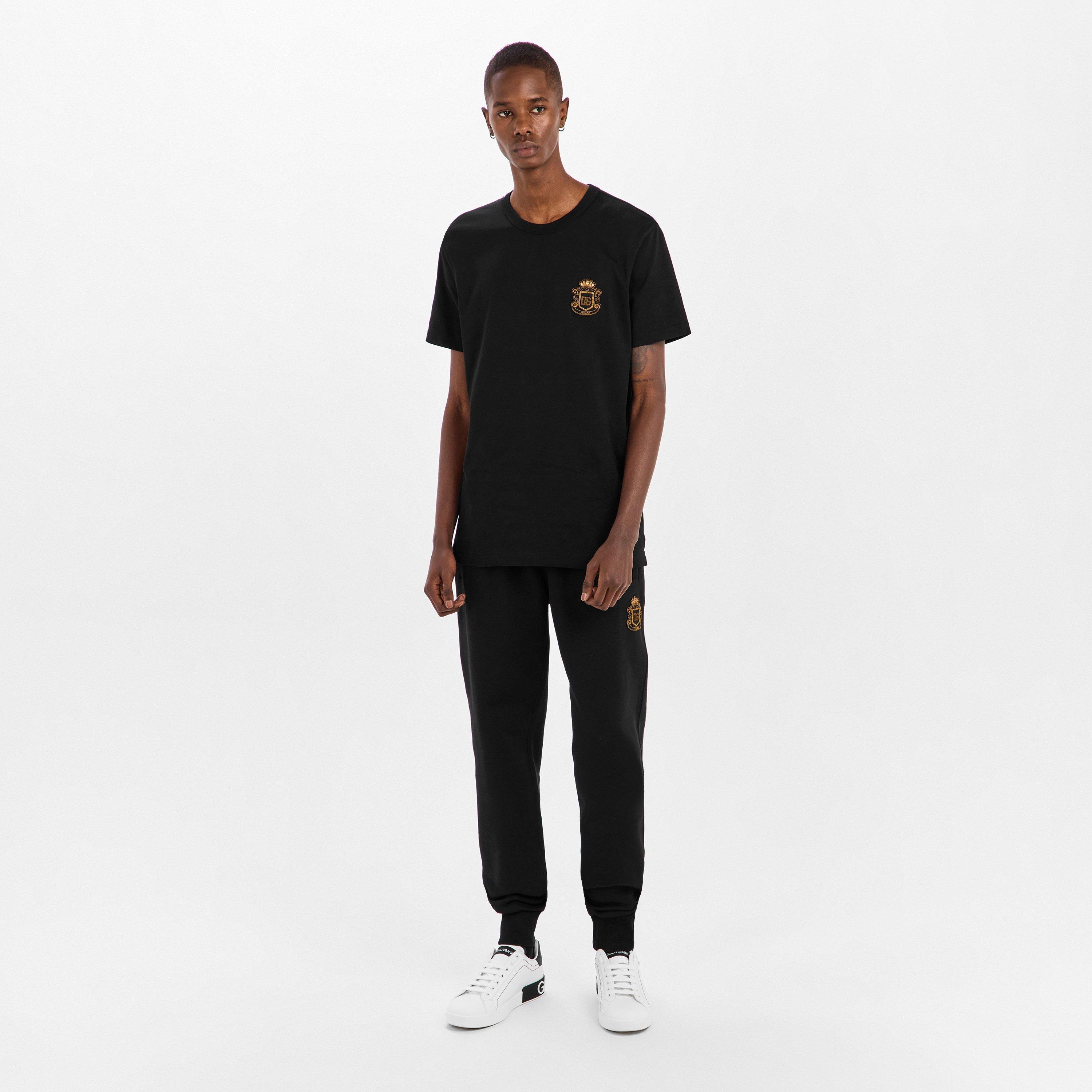 Black - Dolce and Gabbana - DG Crest Jogger Sn61 - 6