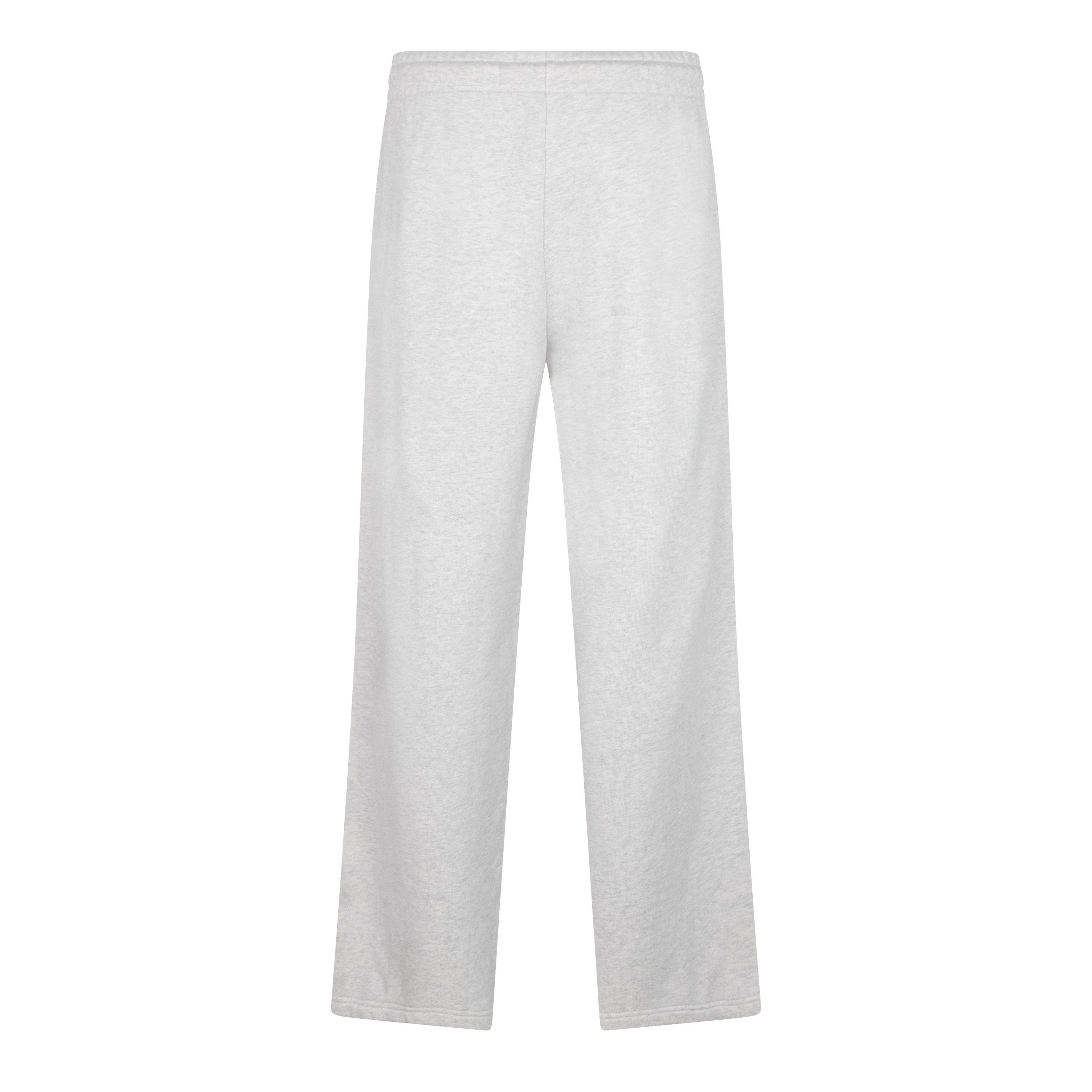 Dove - Drew House - Unisex Adults Wide Leg Sweatpant Open Hem Fleece Jogging Bottoms - 2