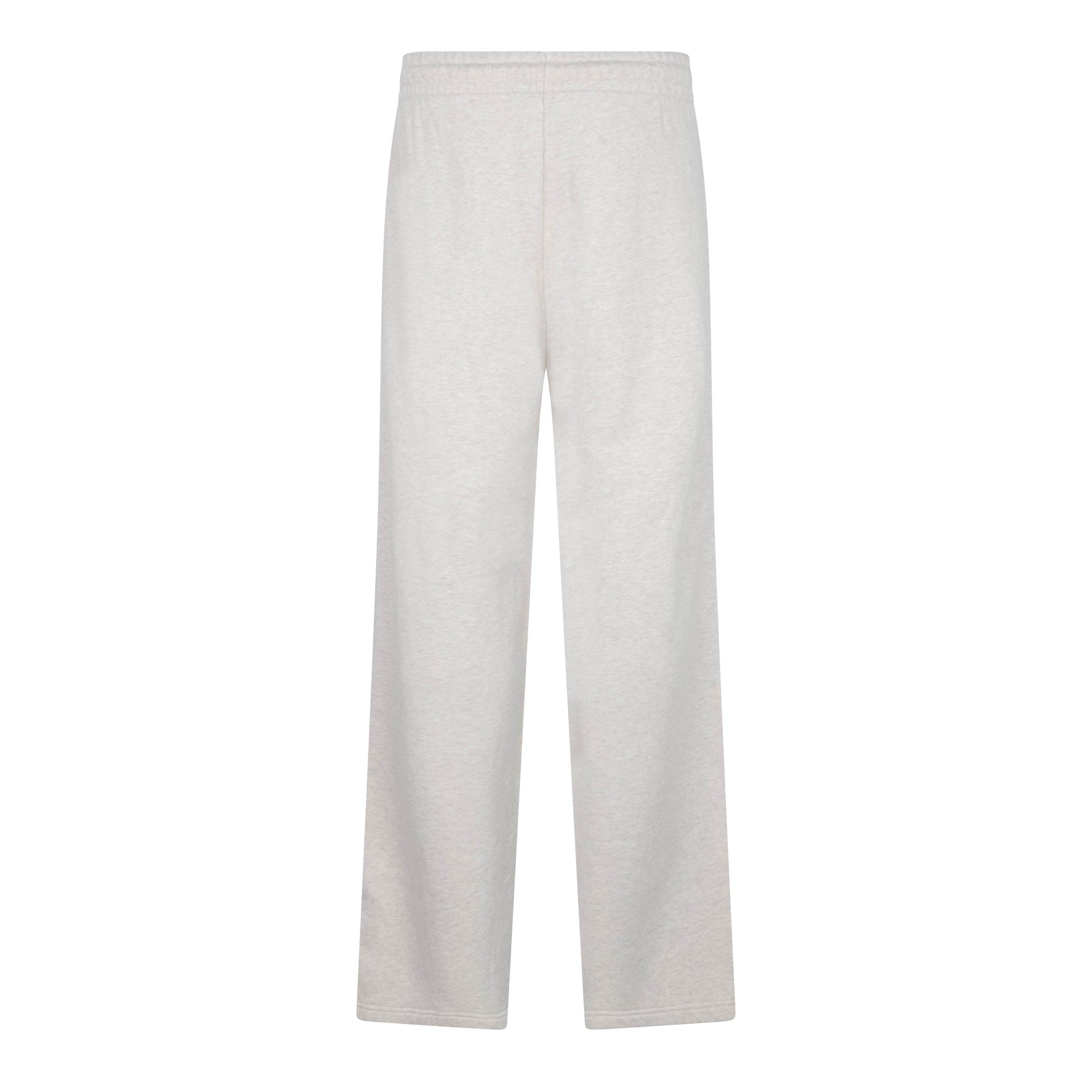 Sandstone - Drew House - Unisex Adults Wide Leg Sweatpant Open Hem Fleece Jogging Bottoms - 2