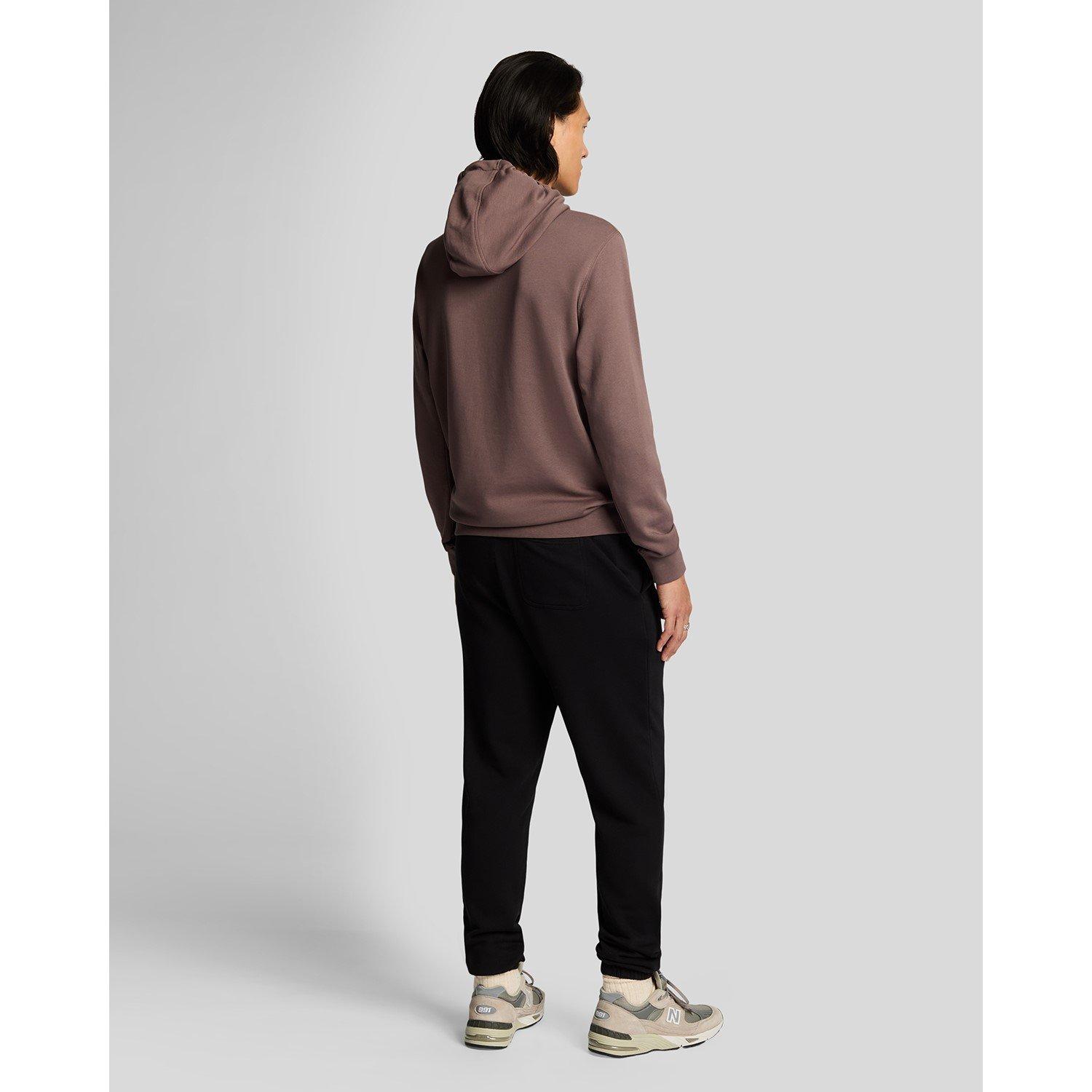 Jet Black - Lyle and Scott - Men's Closed Hem Fleece Joggers - 3