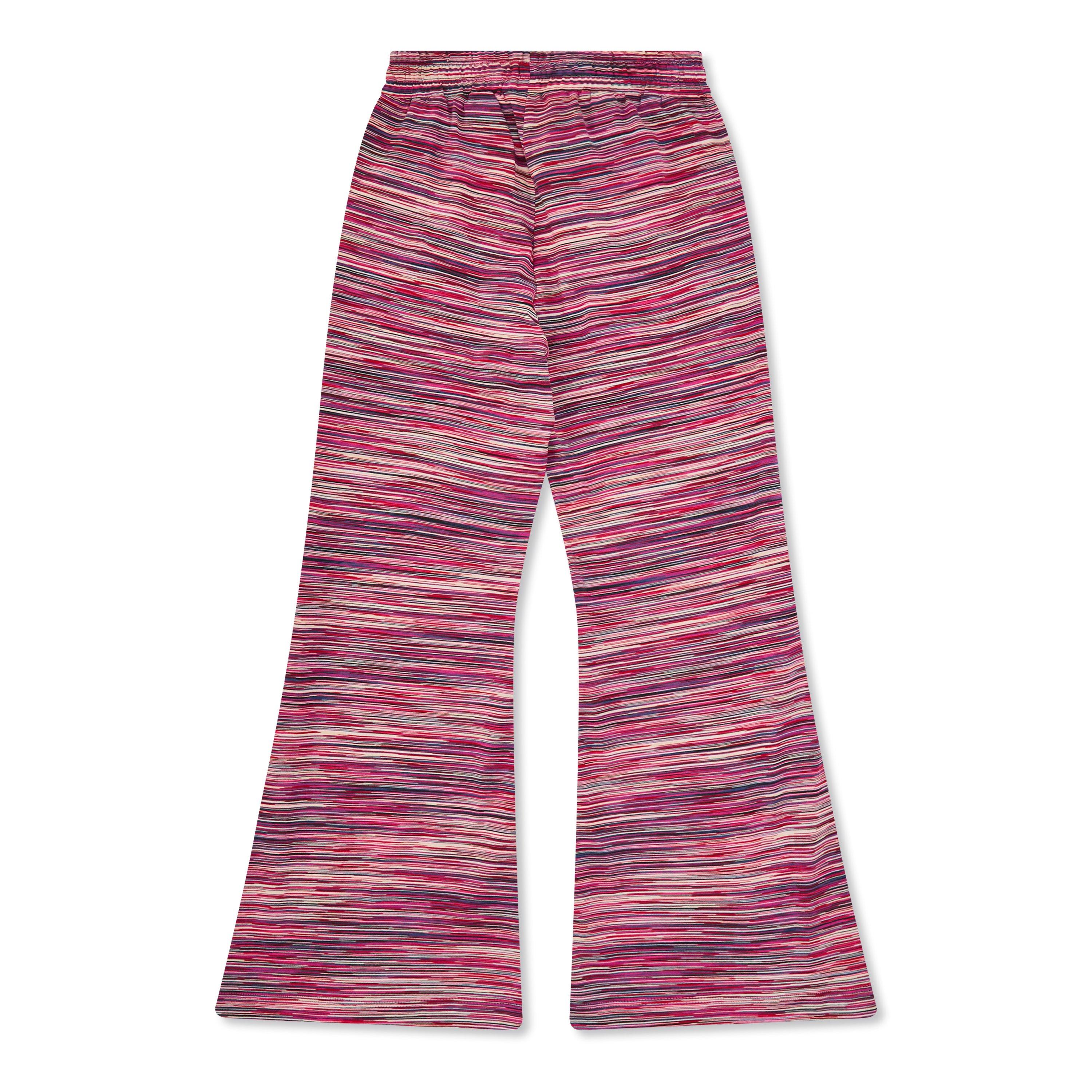 Fuxia/Multi - Missoni - Kids' Logo Closed Hem Fleece Joggers - 2