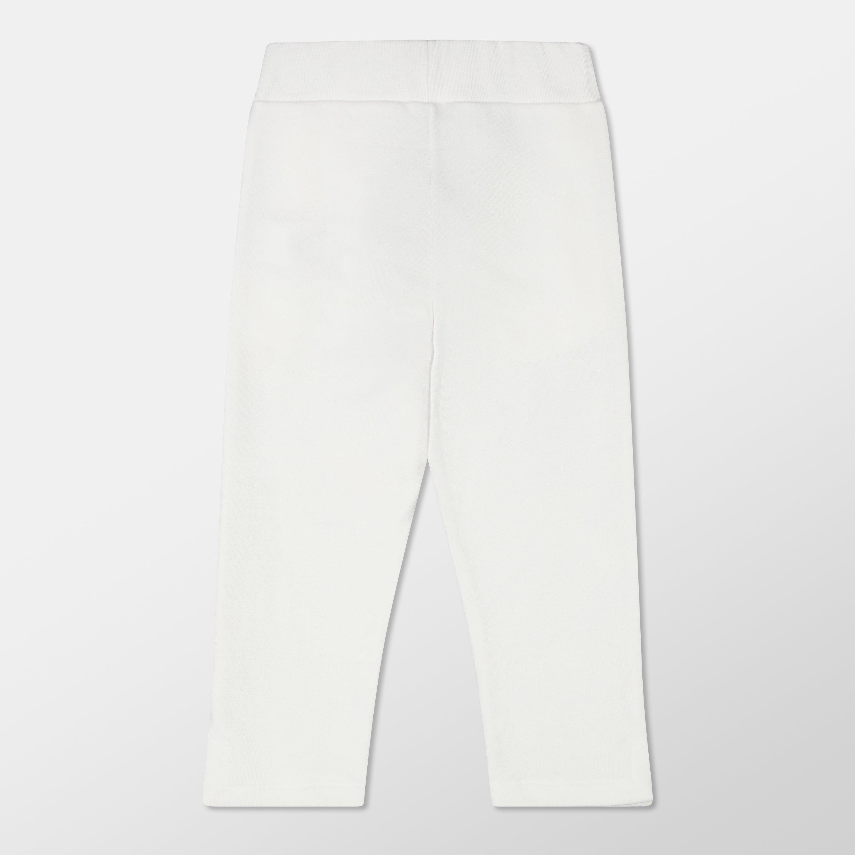 white/black - Missoni - Kids' Logo Closed Hem Fleece Joggers - 2