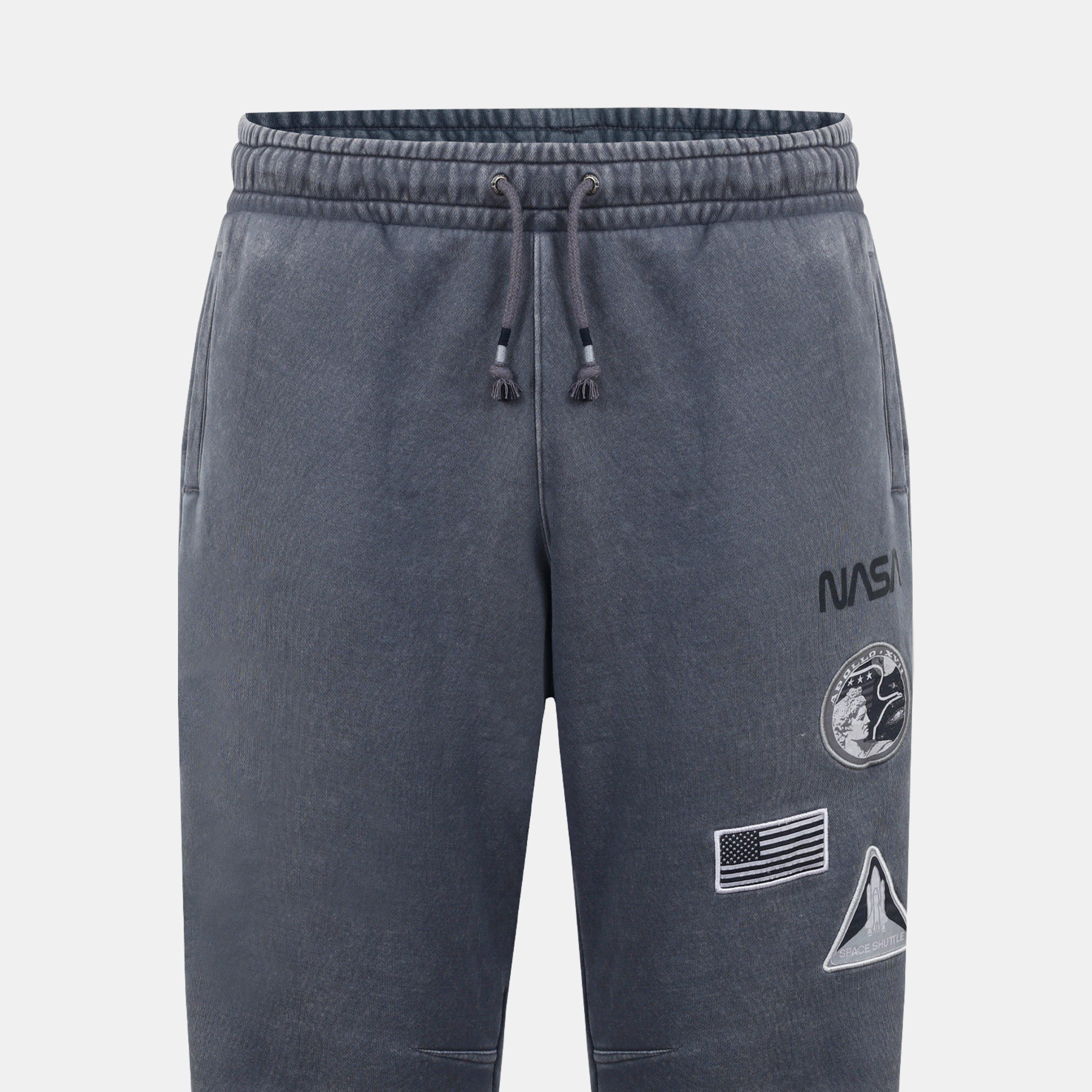 Grey - SoulCal - Soul NASA Closed Hem Fleece Joggers - 4