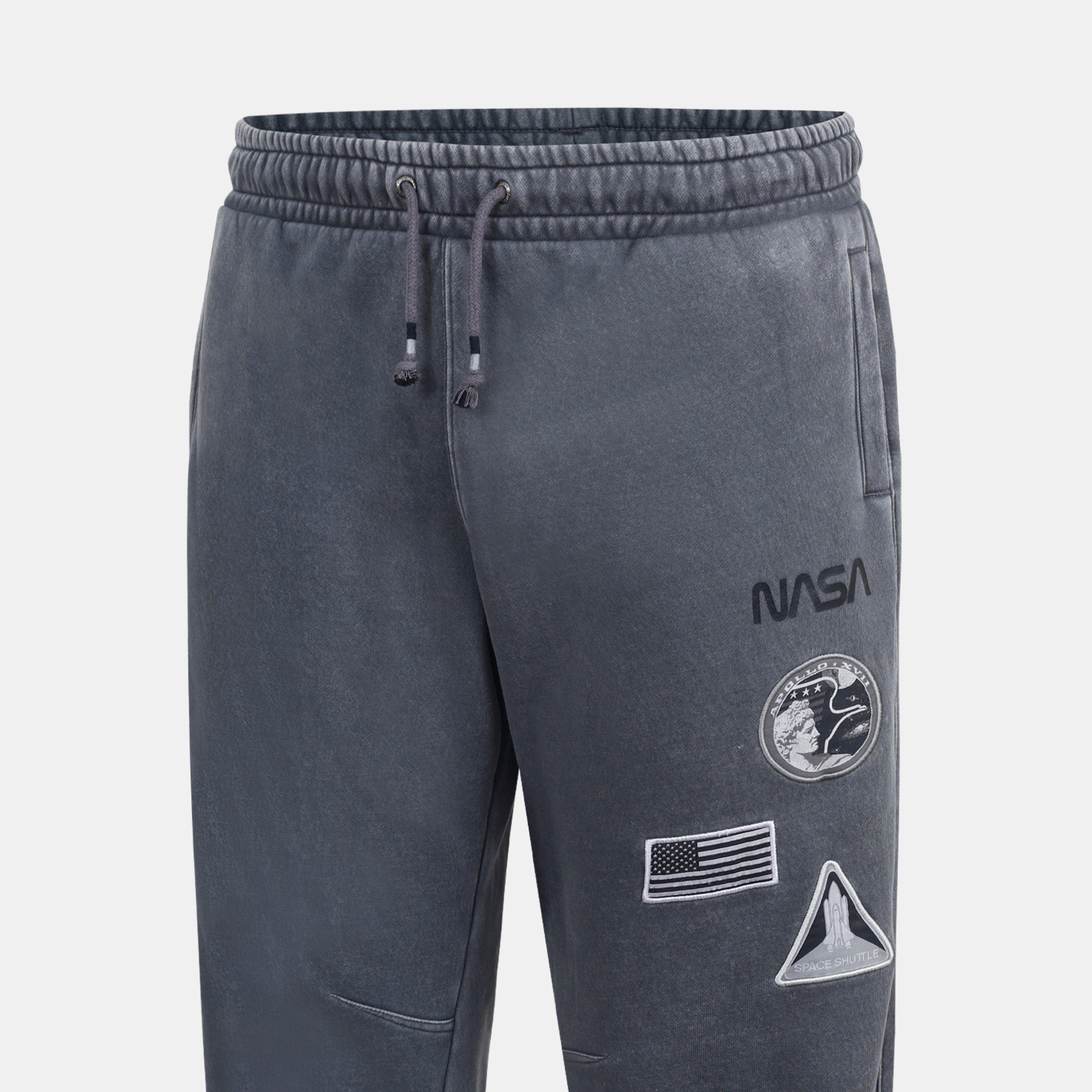 Grey - SoulCal - Soul NASA Closed Hem Fleece Joggers - 5