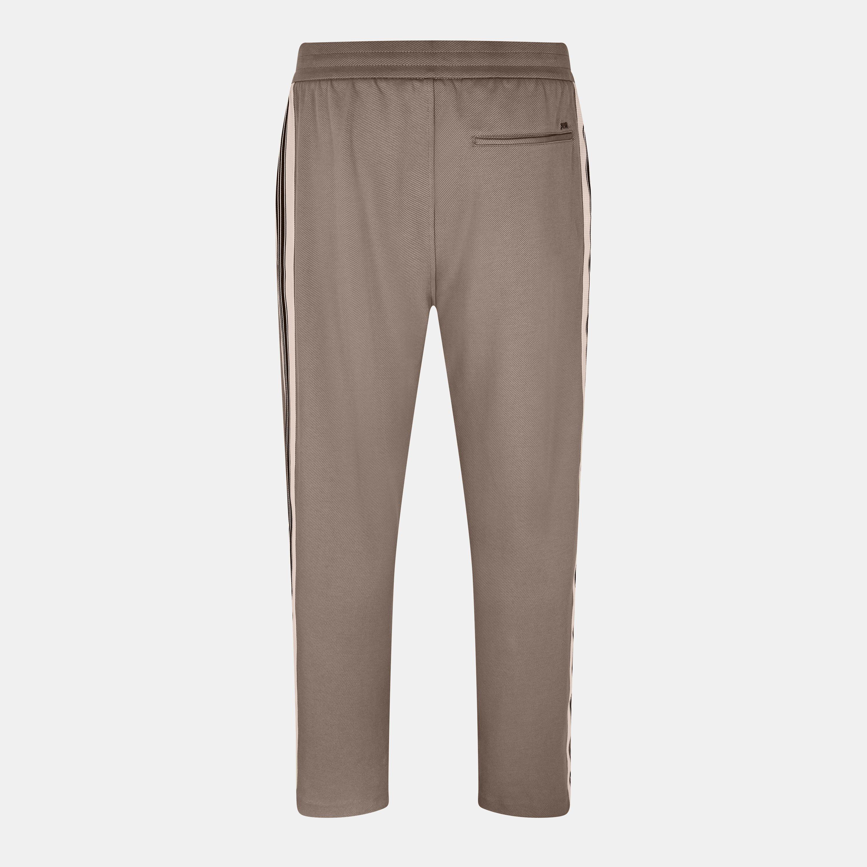 Walnut U6189 - Emporio Armani - Men's Closed Hem Fleece Joggers - 2