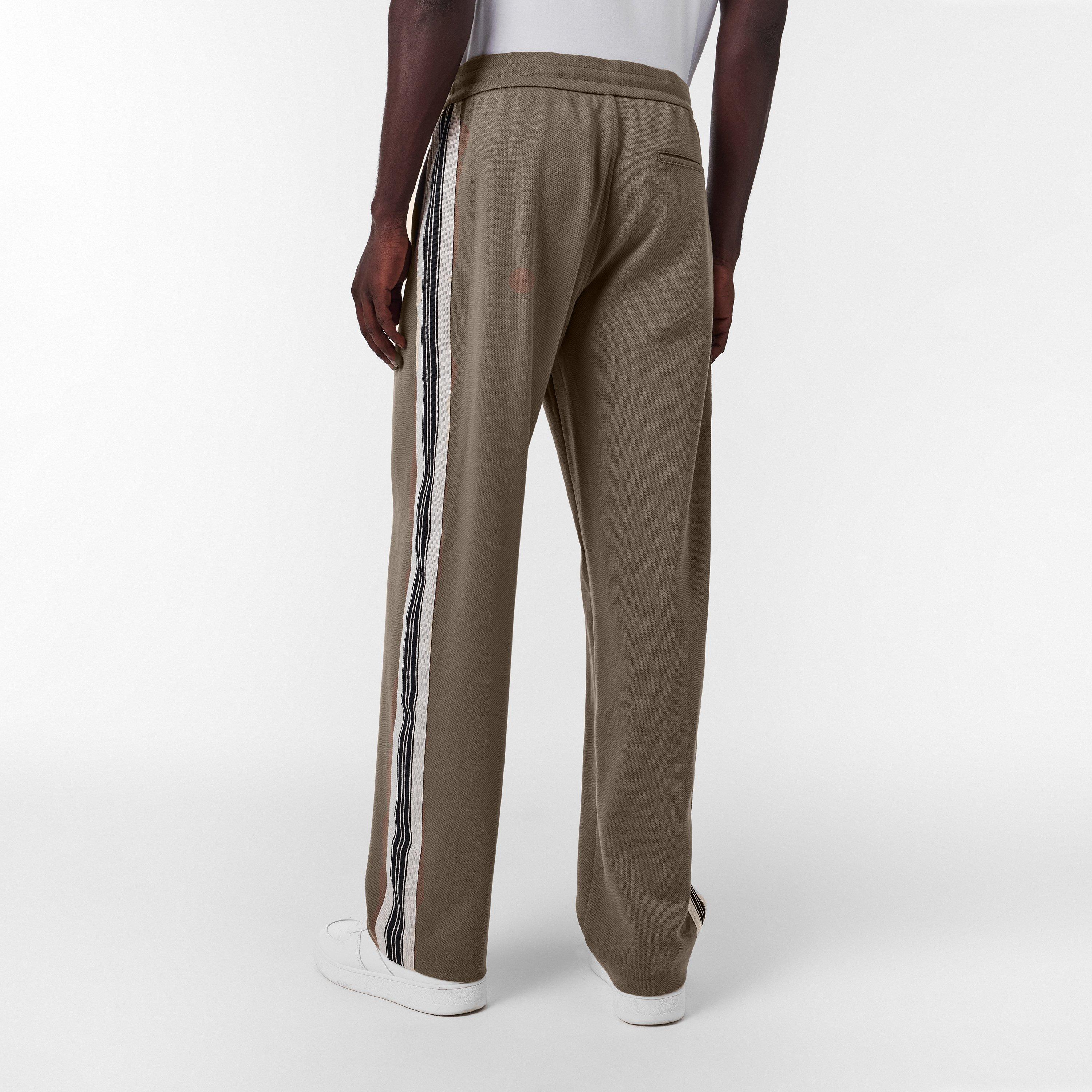 Walnut U6189 - Emporio Armani - Men's Closed Hem Fleece Joggers - 4
