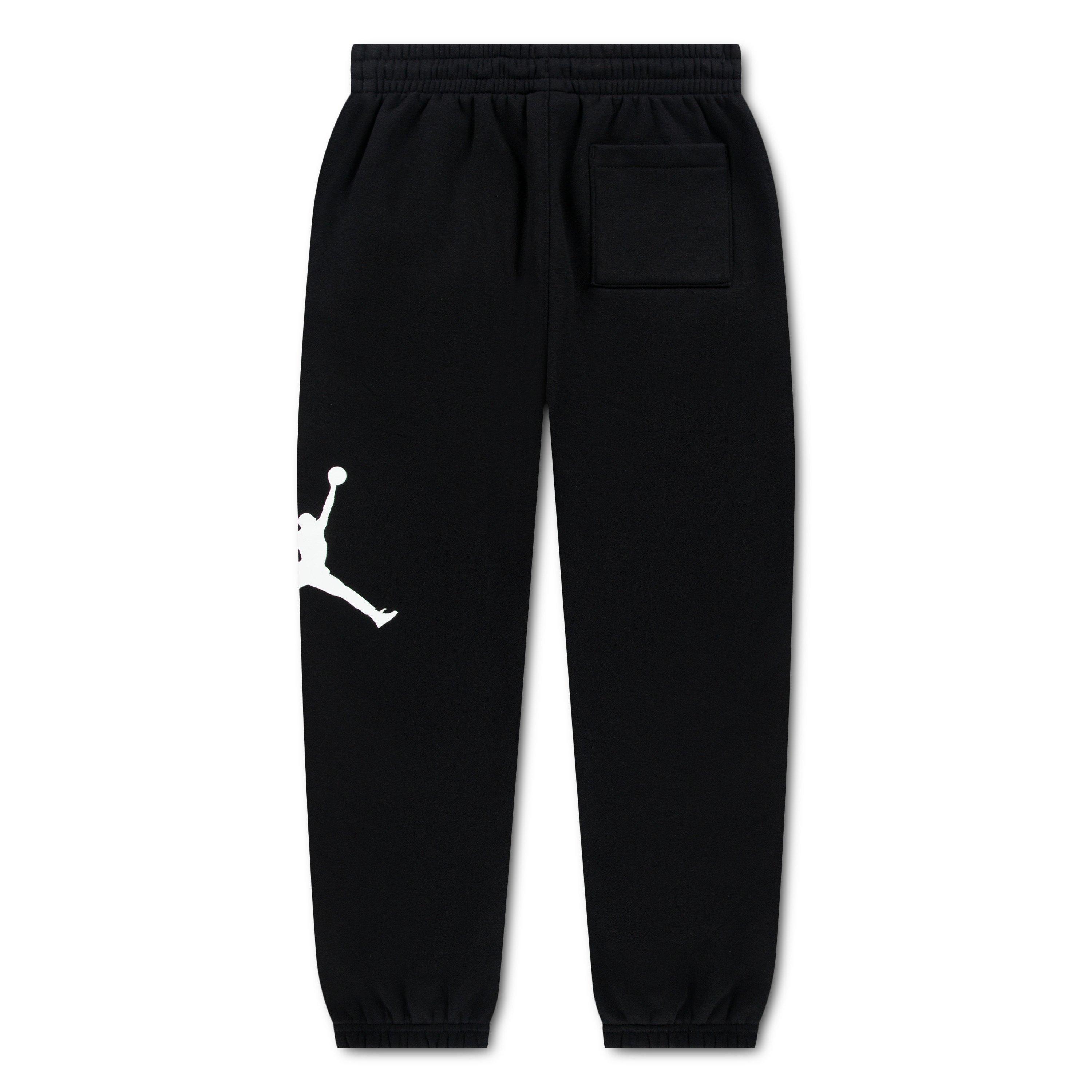 Zwart - Air Jordan - Kids' Jumbo Jumpman Fleece Tapered-Fit Joggers - 2