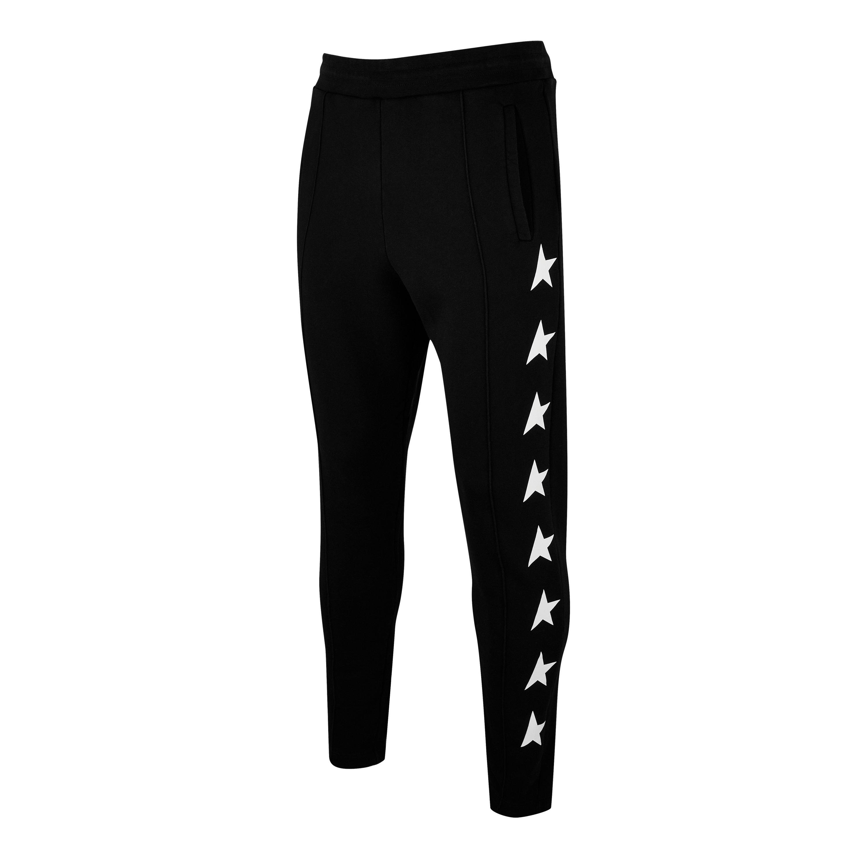 Black - Golden Goose - Macro Star Joggers - 3