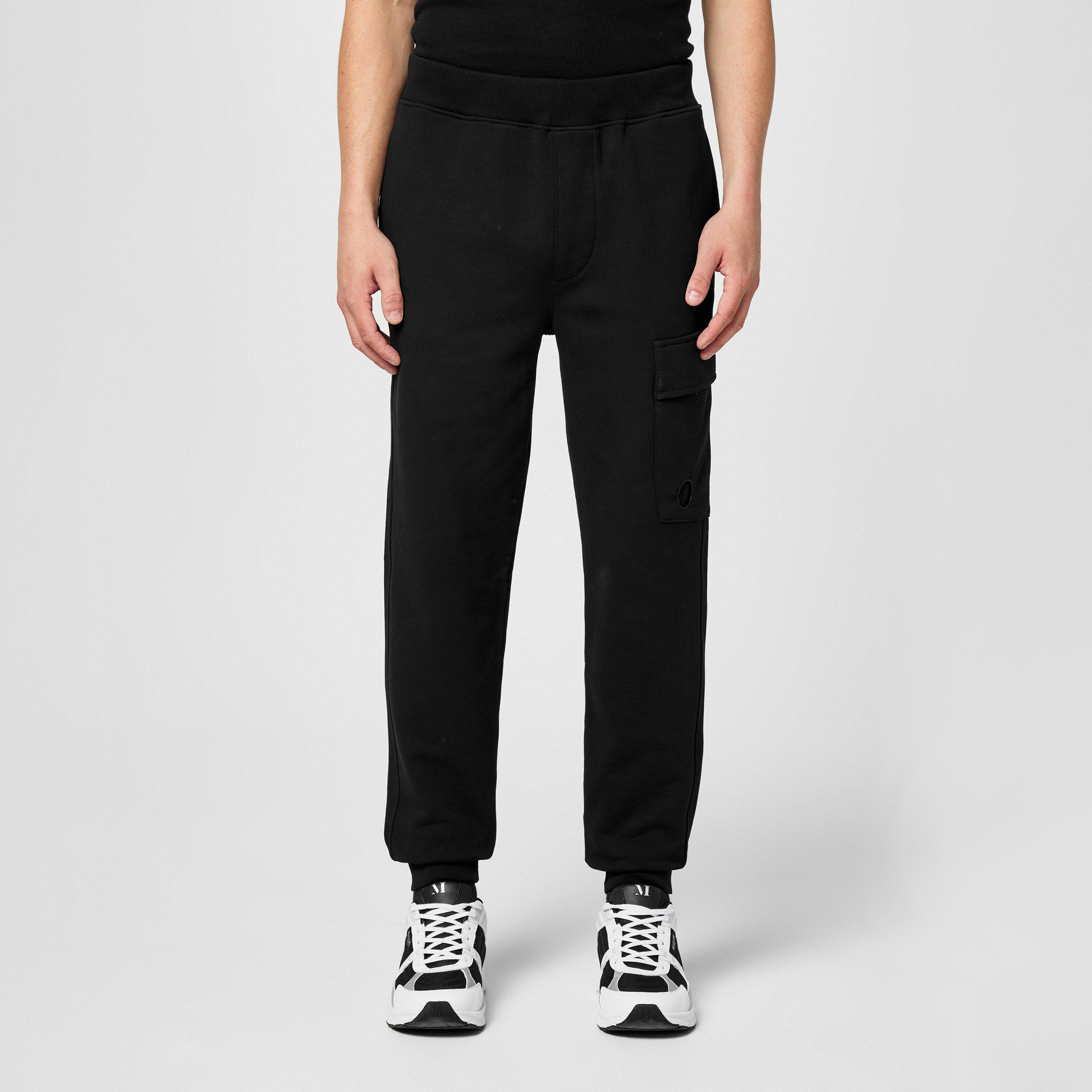 CP Company | Lens Jogging Bottoms | Closed Hem Fleece Jogging Bottoms ...