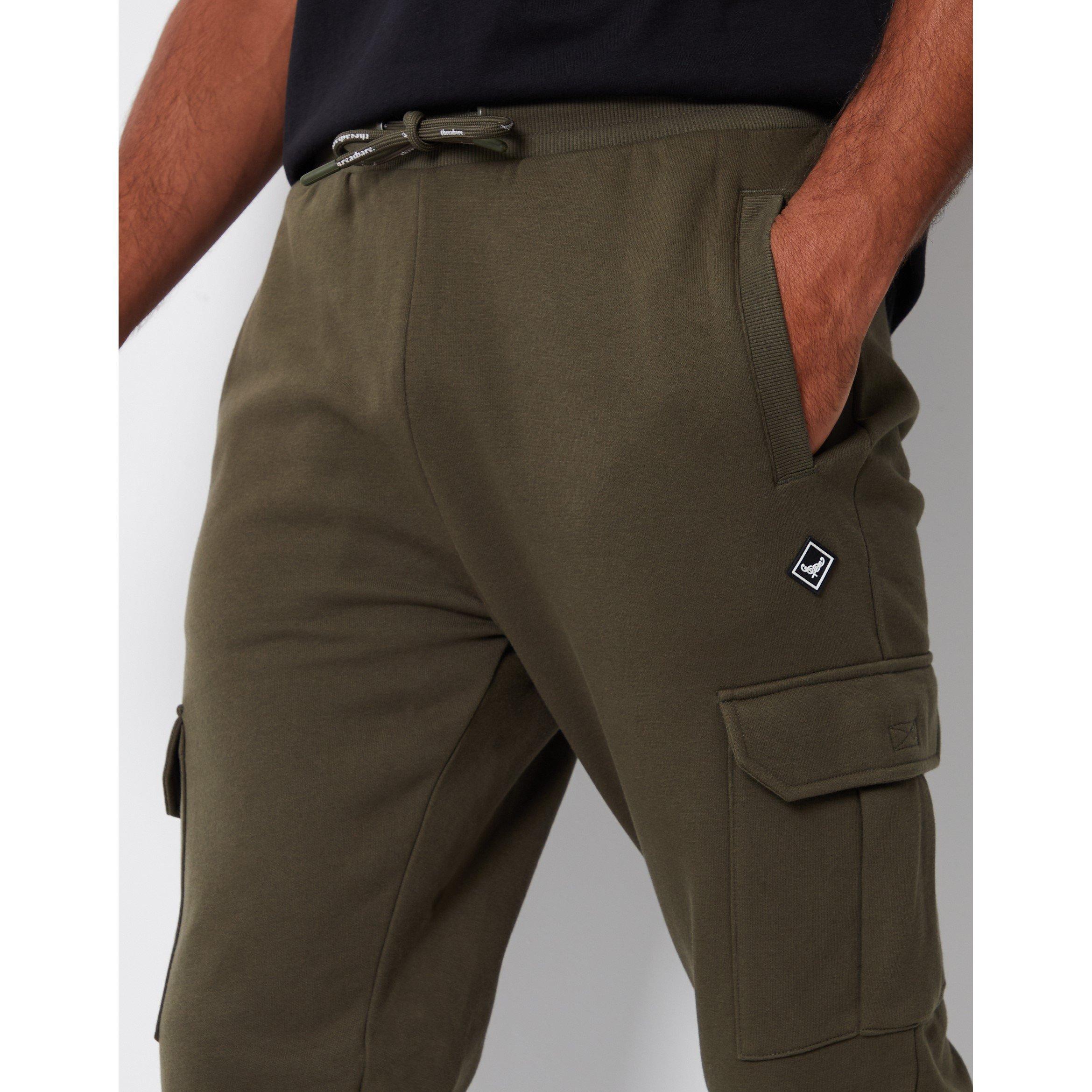 Khaki - Threadbare - Fleece Jogger Sn62 - 4