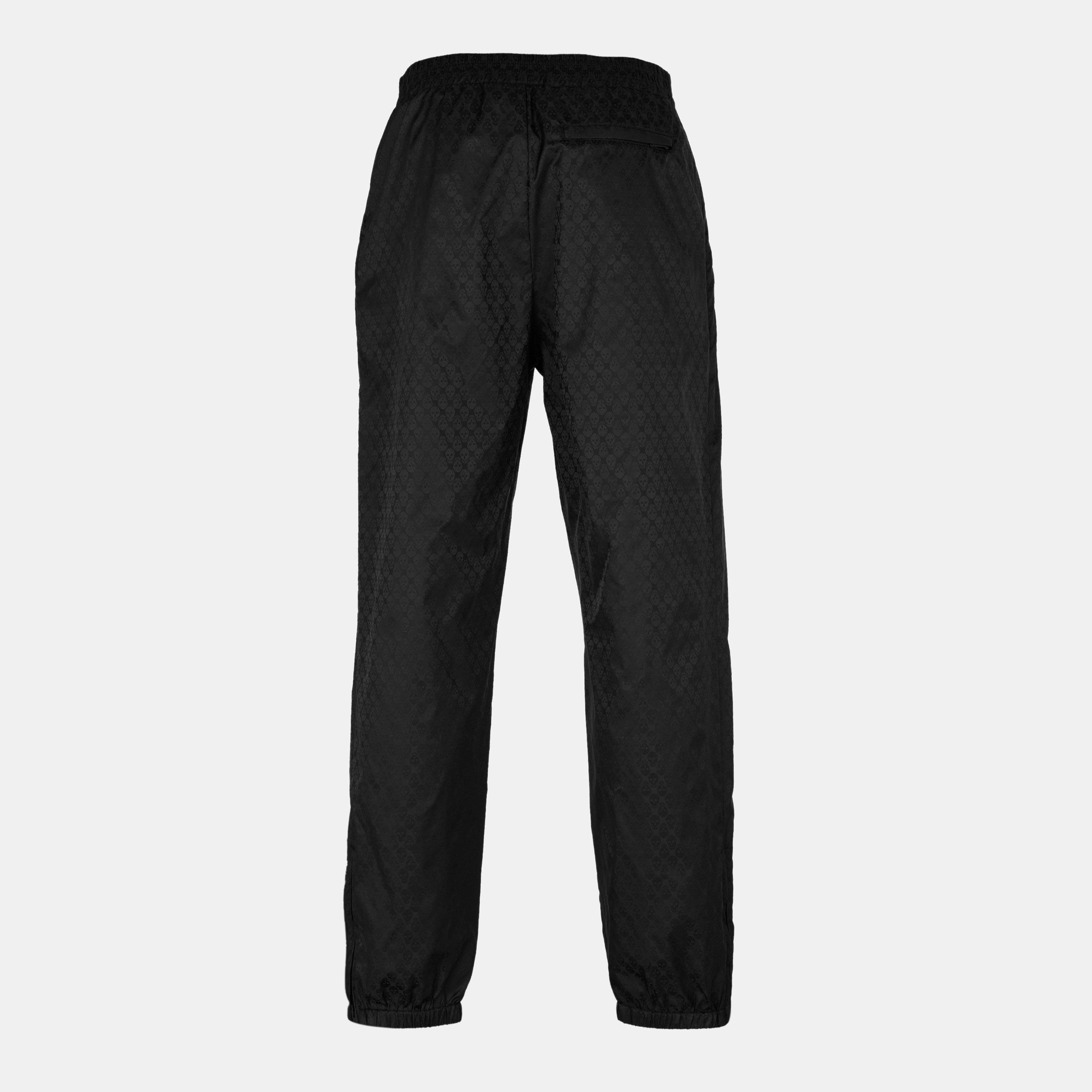 Black - Alexander McQueen - Men's Alex Military Closed Hem Fleece Joggers - 2