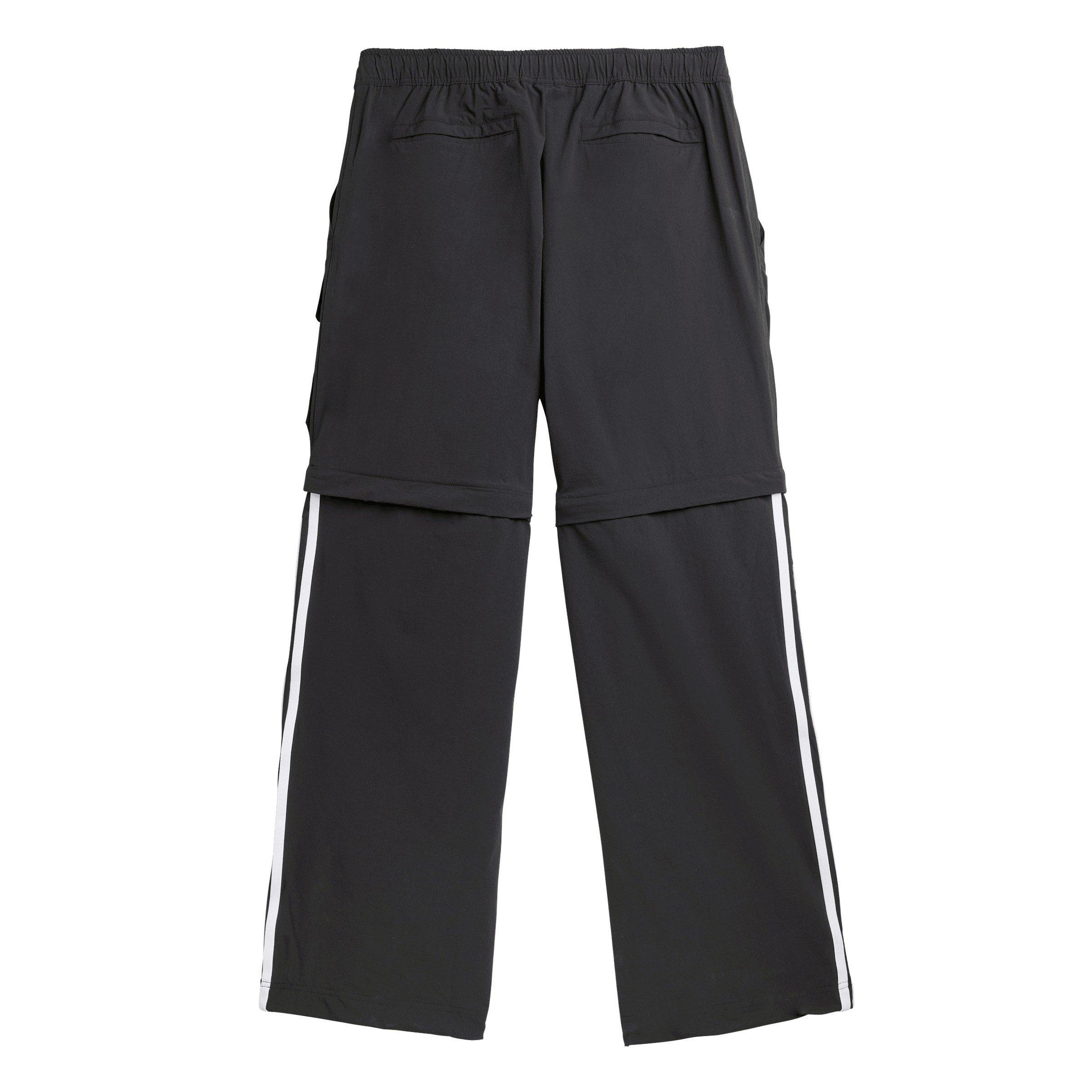 Black - adidas Originals - Men's Zip Closed Hem Fleece Jogger - 2