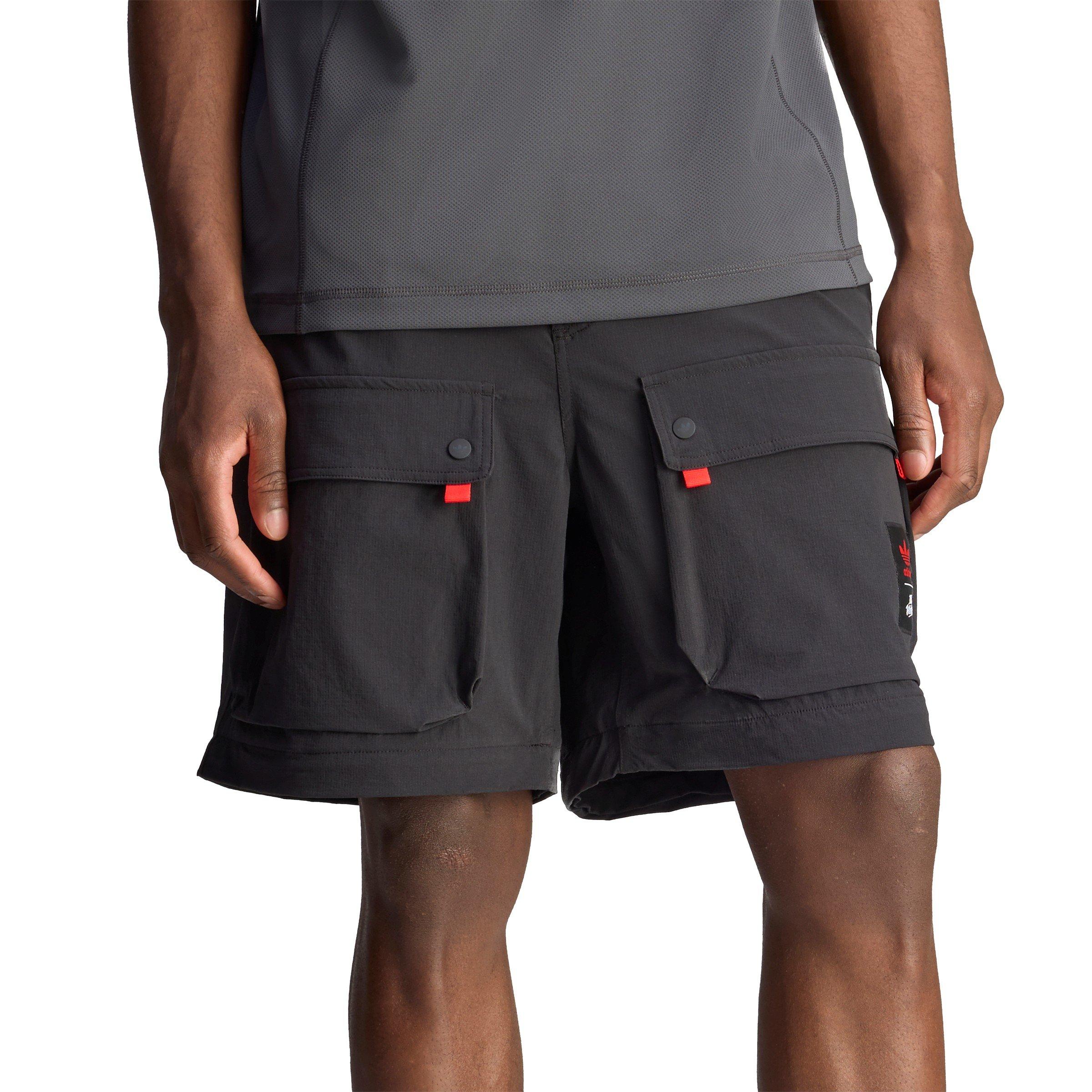 Black - adidas Originals - Men's Zip Closed Hem Fleece Jogger - 9