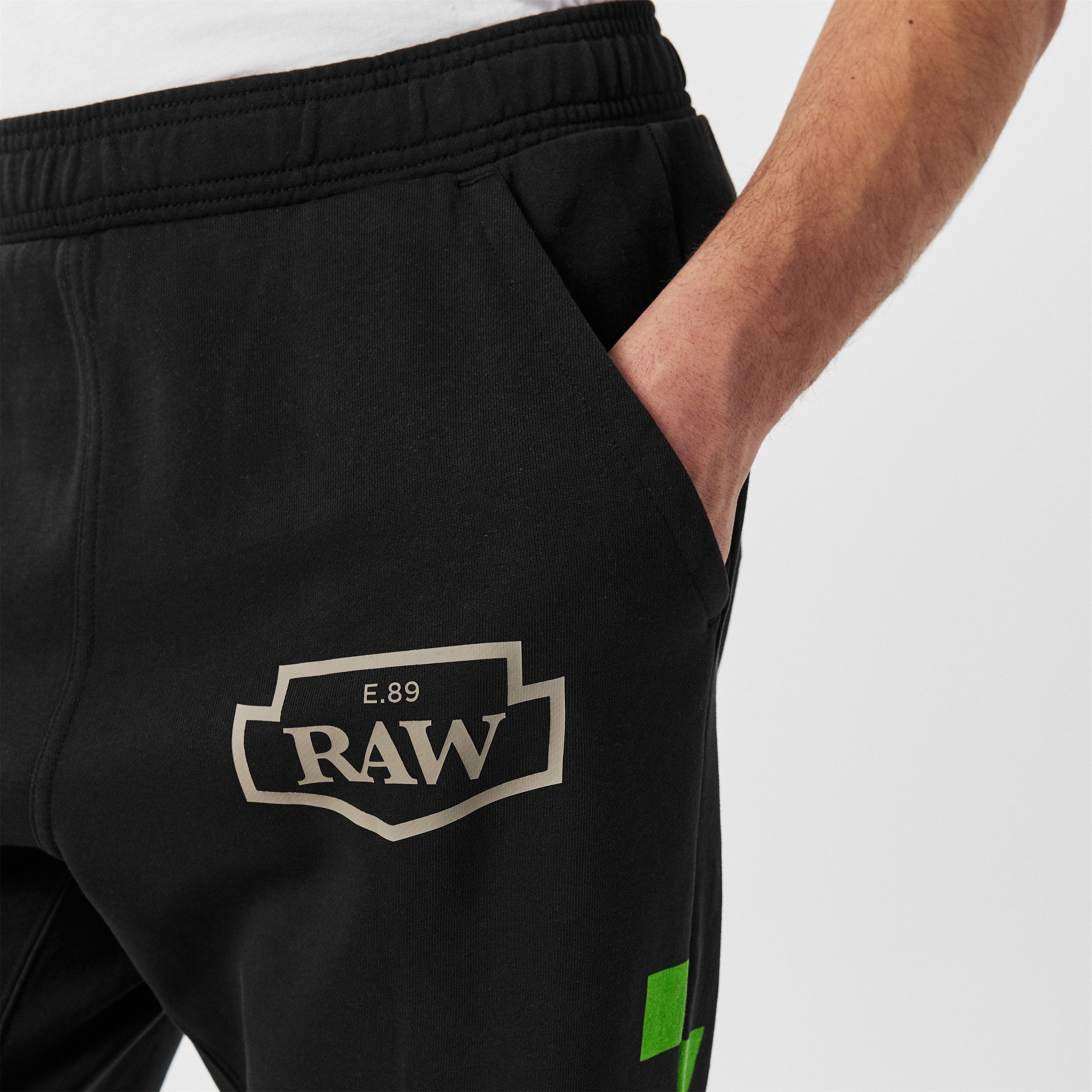 Dk Black - G Star - Moto Graphic Sweat Pants - 5