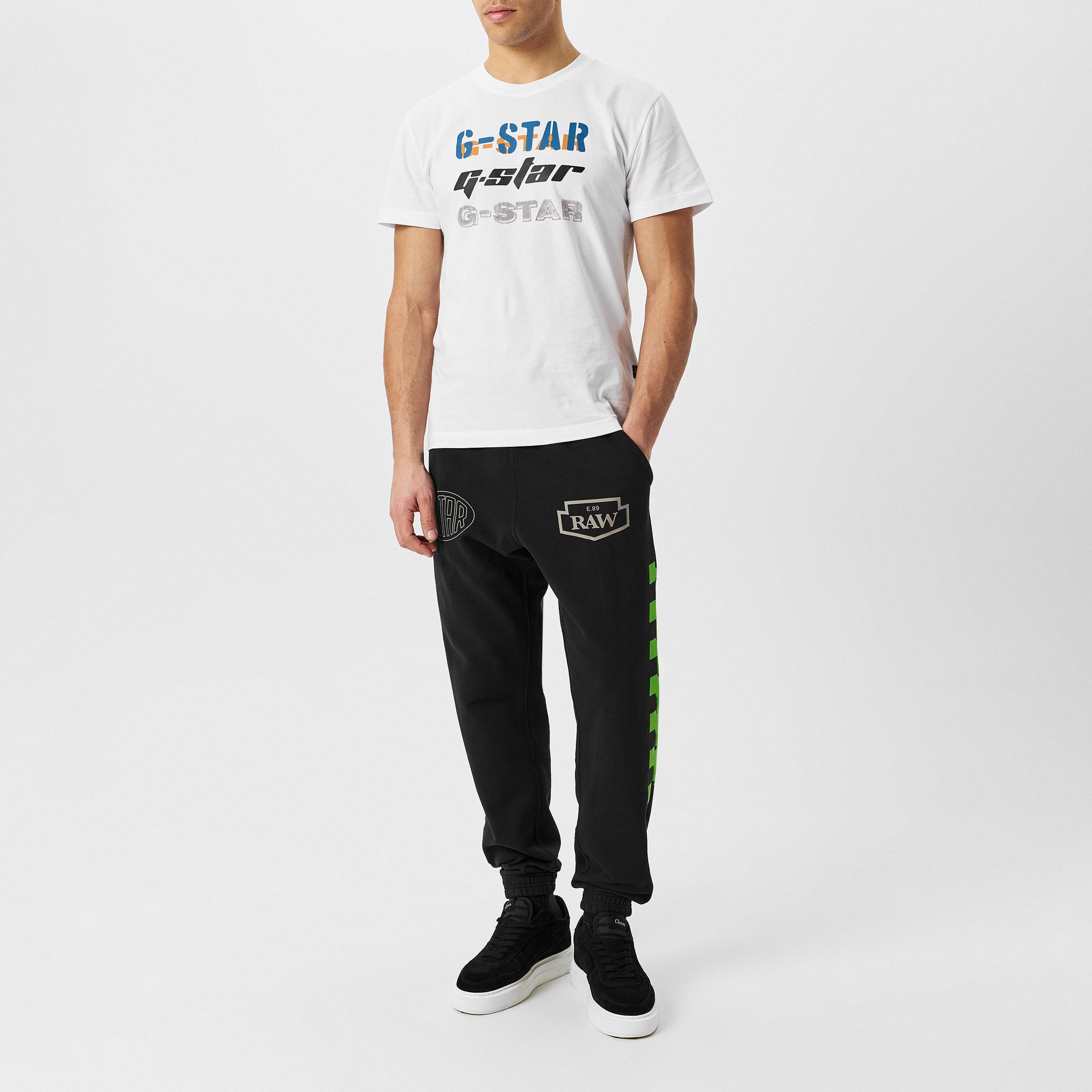 Dk Black - G Star - Moto Graphic Sweat Pants - 6