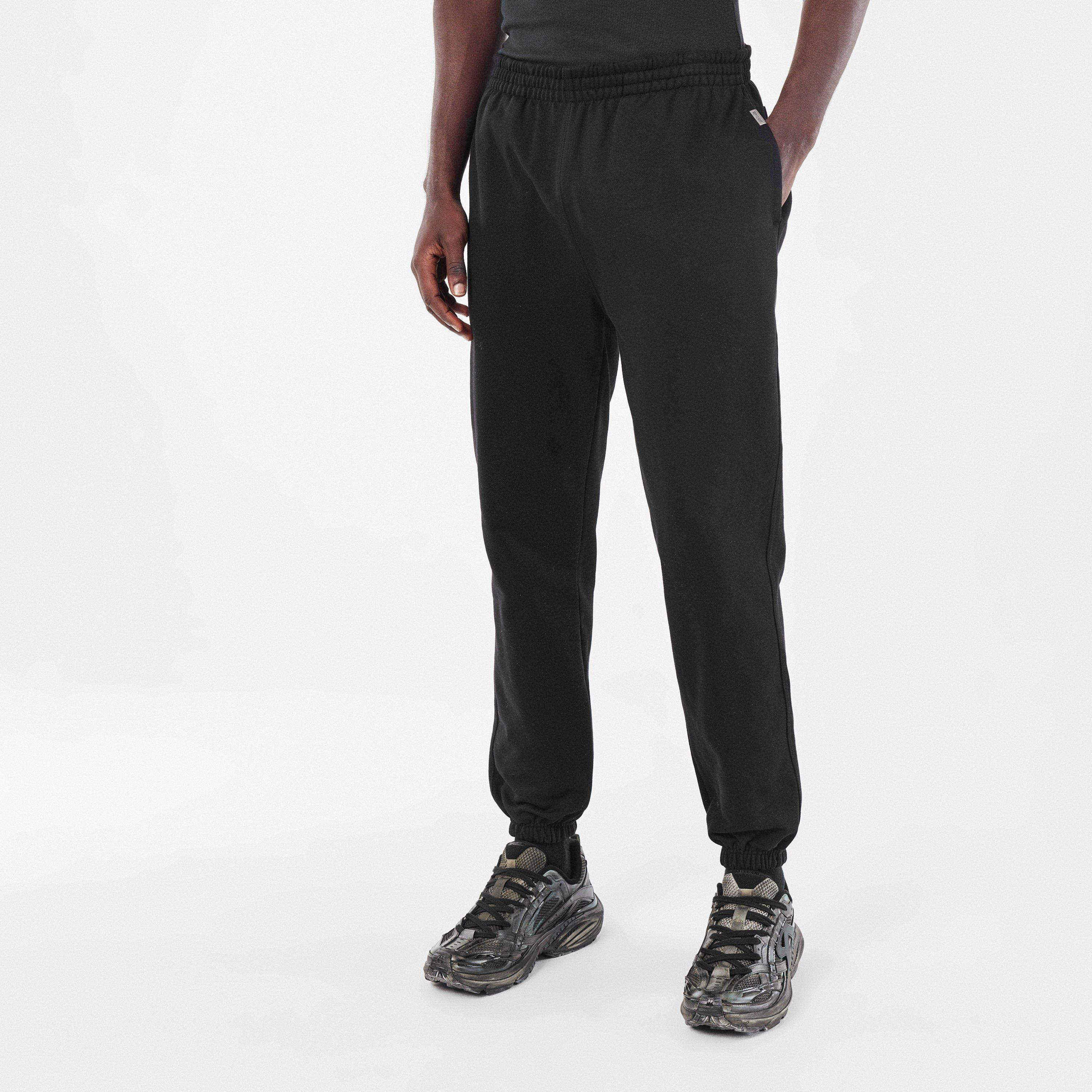 Black - Represent - Men's Closed Hem Fleece Jogging Bottoms - 3