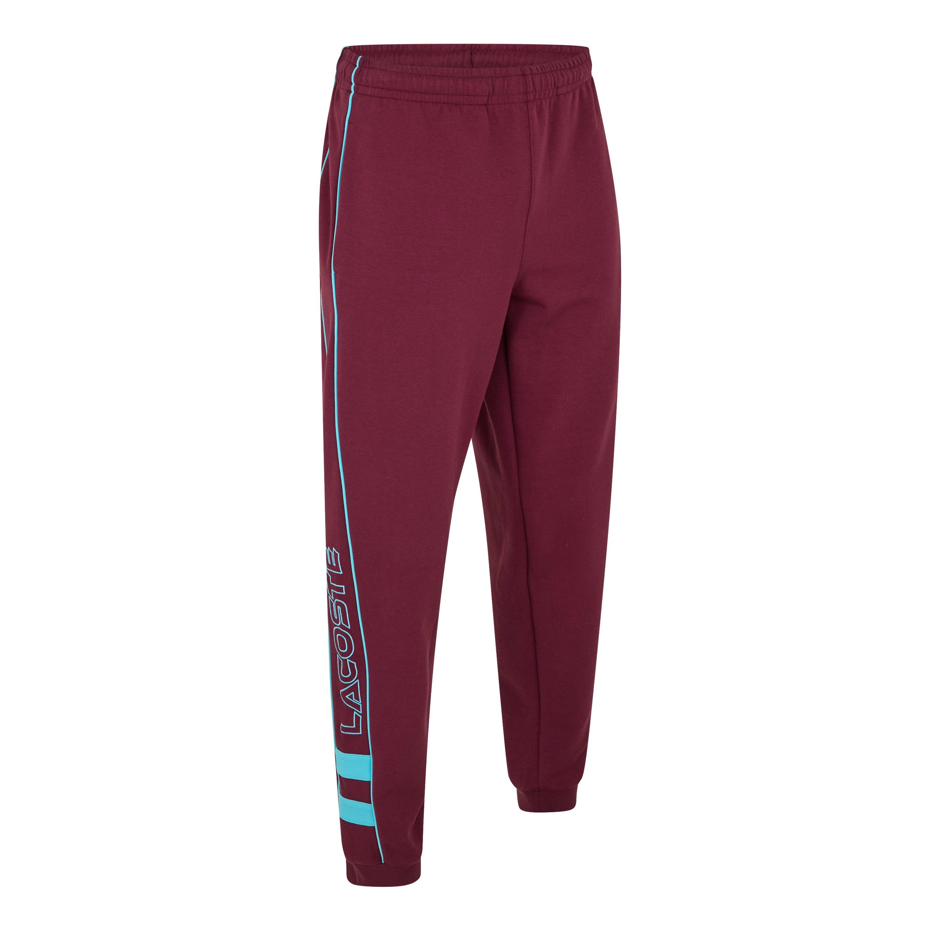 Zin/Cove - Lacoste - Men's Embroidered Closed Hem Fleece Joggers - 5