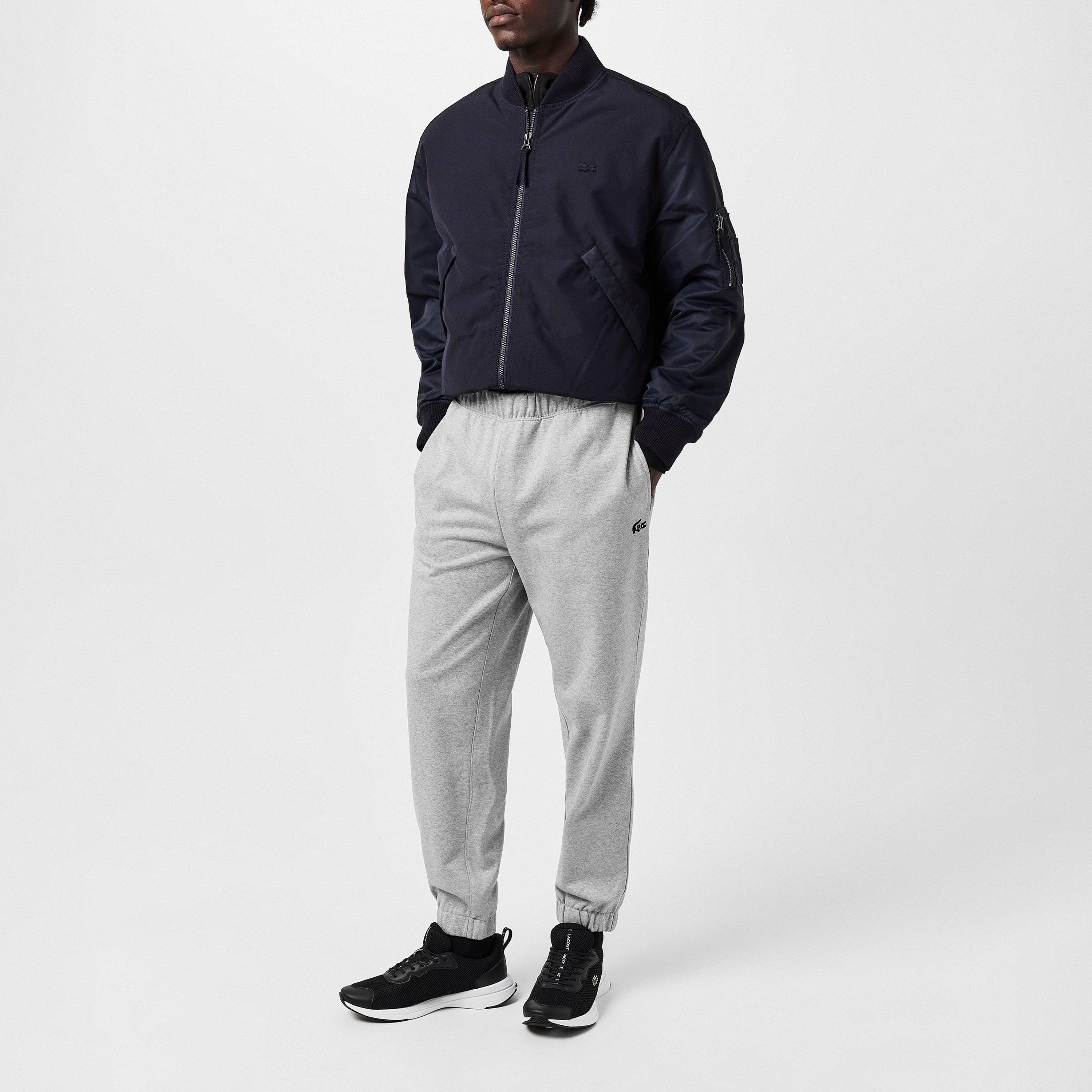 Heather Wall - Lacoste - Men's Closed Hem Fleece Joggers - 5