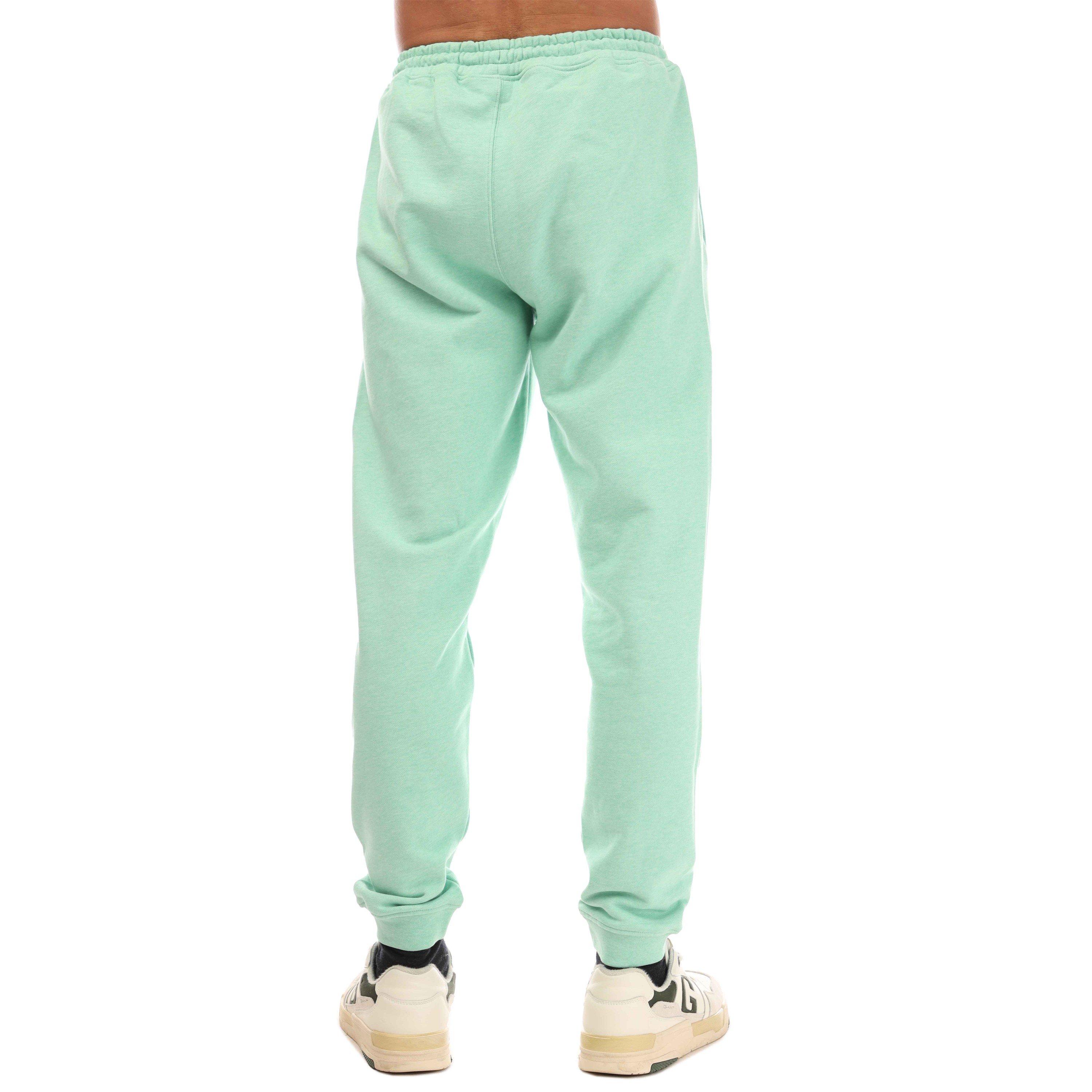 Heather Clover - Lacoste - Men's Printed Closed Hem Fleece Joggers - 3