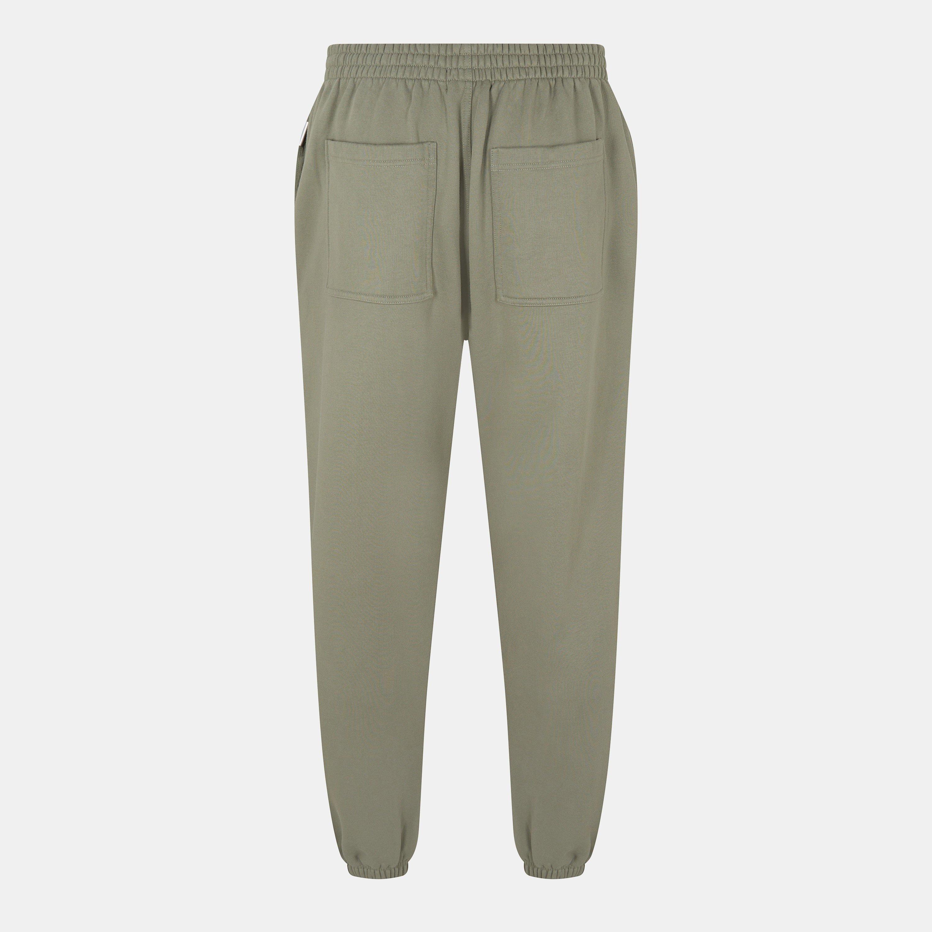 Olive - Represent - Men's Closed Hem Fleece Joggers - 2