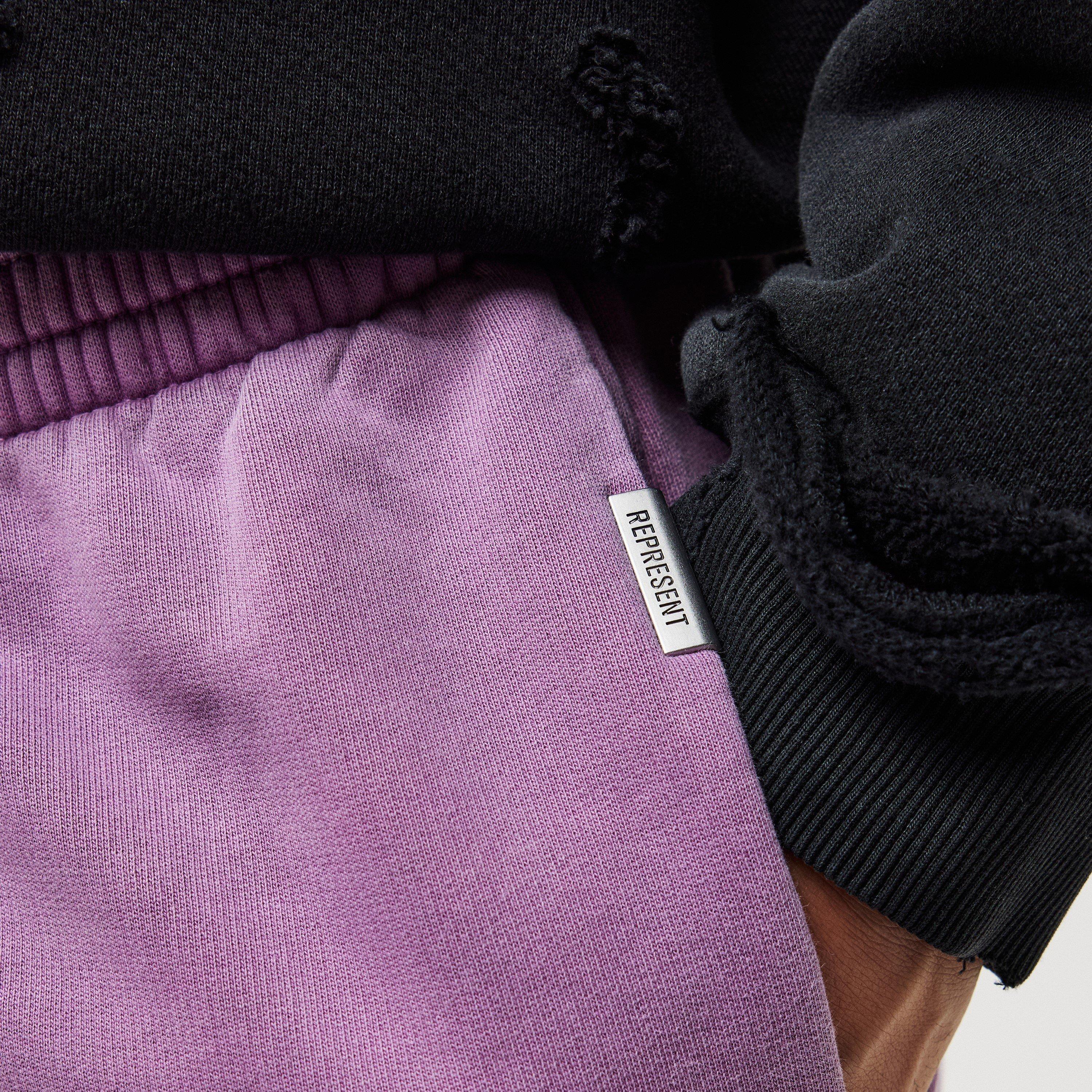 Mid Purple - Represent - Men's Closed Hem Fleece Jogging Bottoms - 5