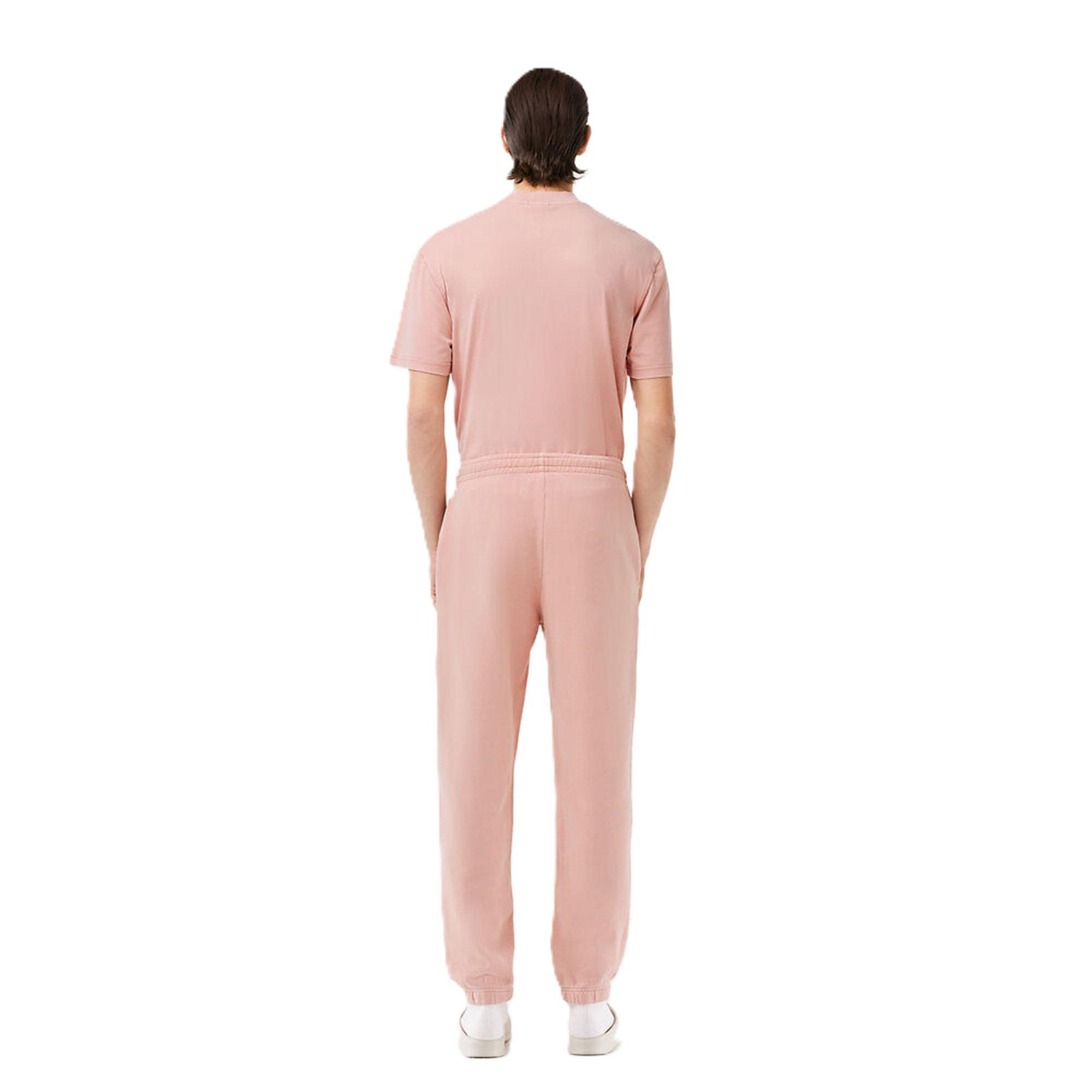 Eco Pink - Lacoste - Men's Closed Cuff Fleece Tapered Joggers - 2