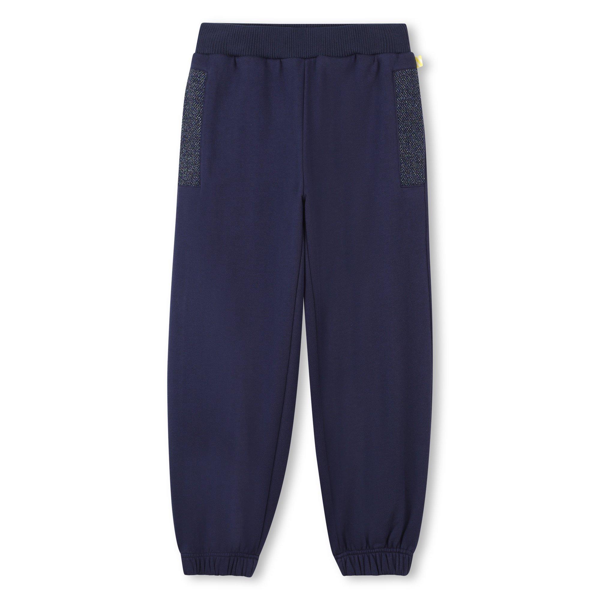 Navy 85T - Billieblush - Kids' Closed Hem Fleece Joggers - 1
