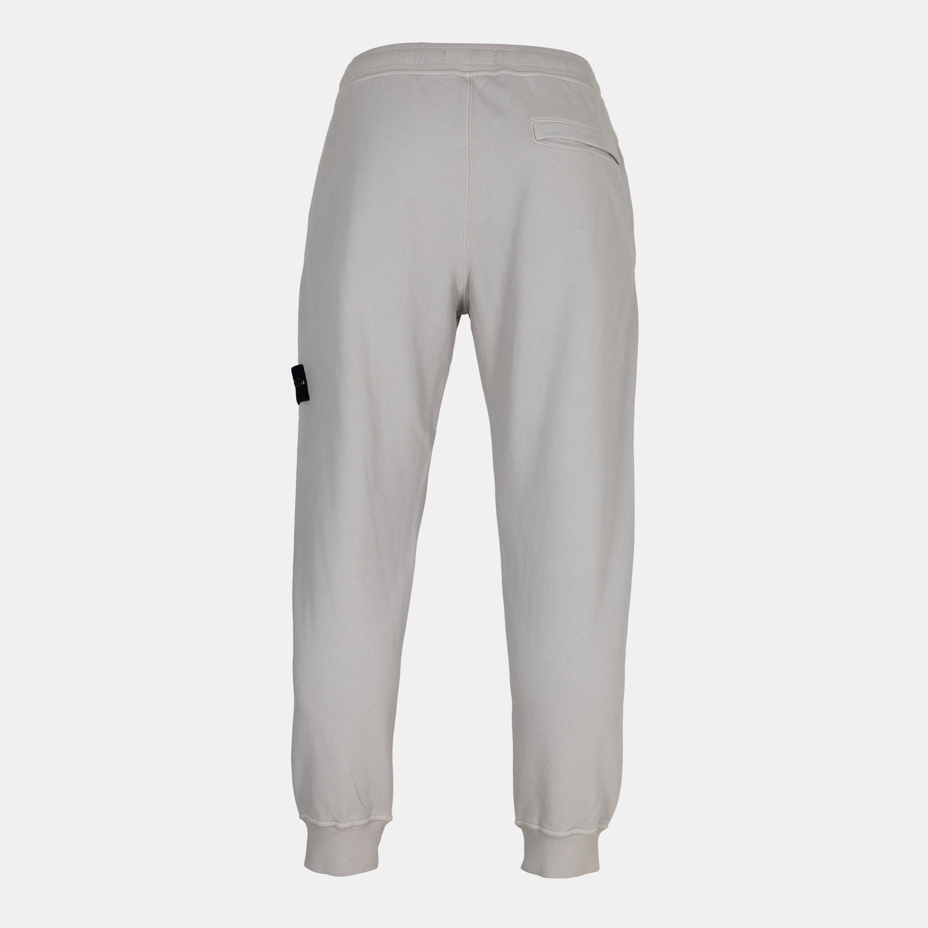 Grigio P V0061 - Stone Island - Men's Closed Hem Fleece Joggers - 2