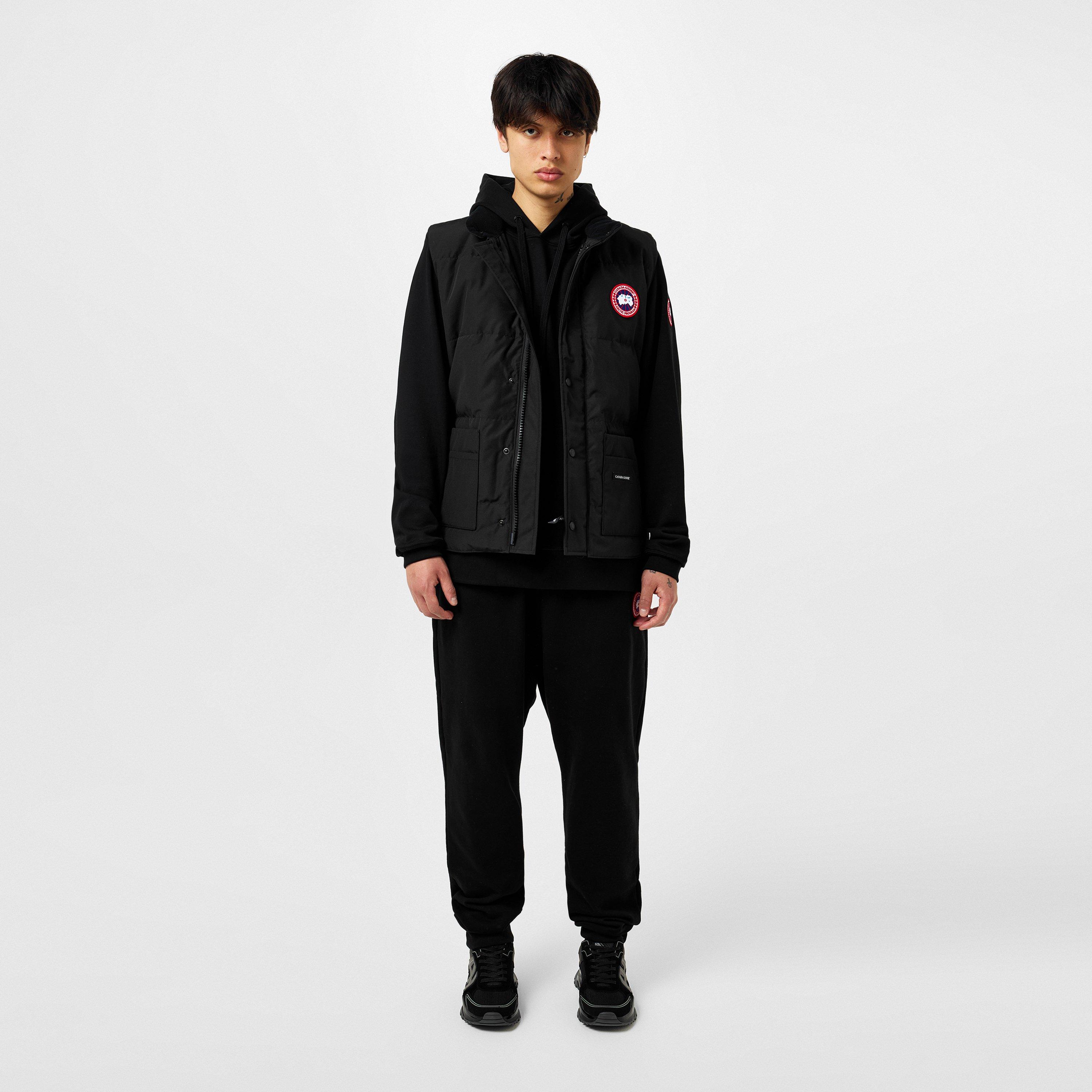 Black 61 - Canada Goose - Men's Plain Cotton Jogging Bottoms - 7