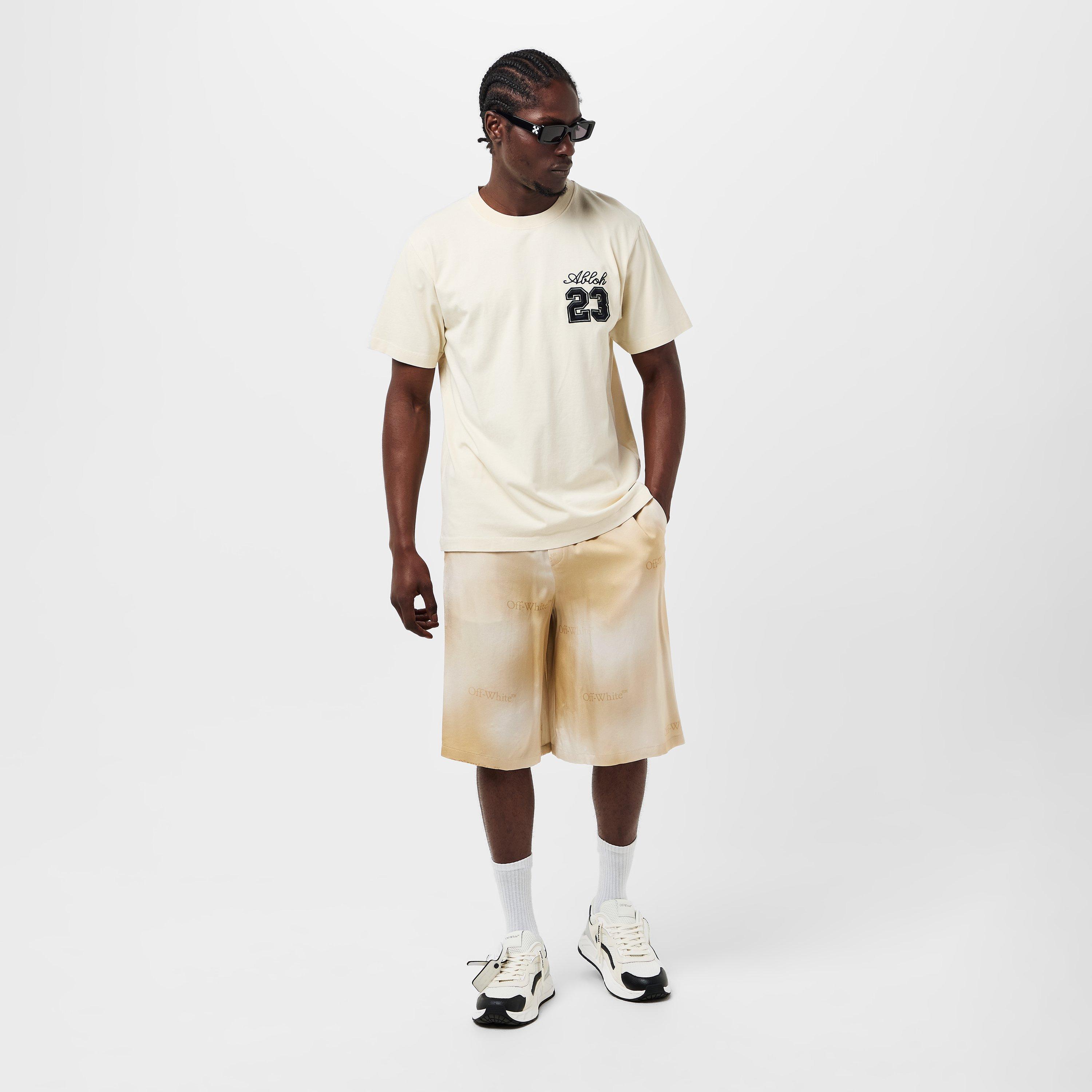 Beige/Weiß - Off White - Men's Closed Hem Fleece Jogging Bottoms - 6