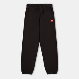 Diesel Unisex Kids Closed Hem Fleece Jogging Bottoms