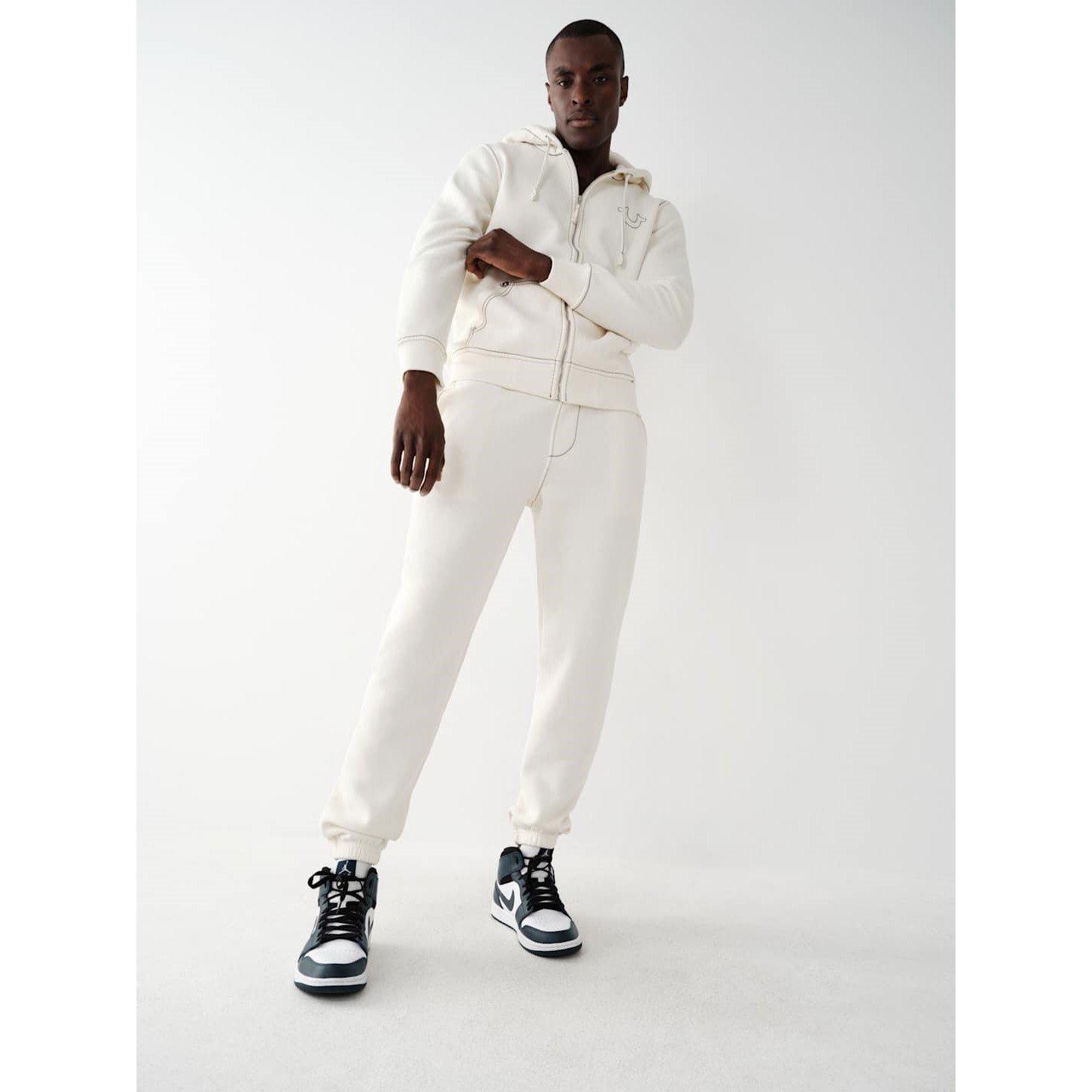 Winter Wit - True Religion - Closed Hem Fleece Joggers - 4