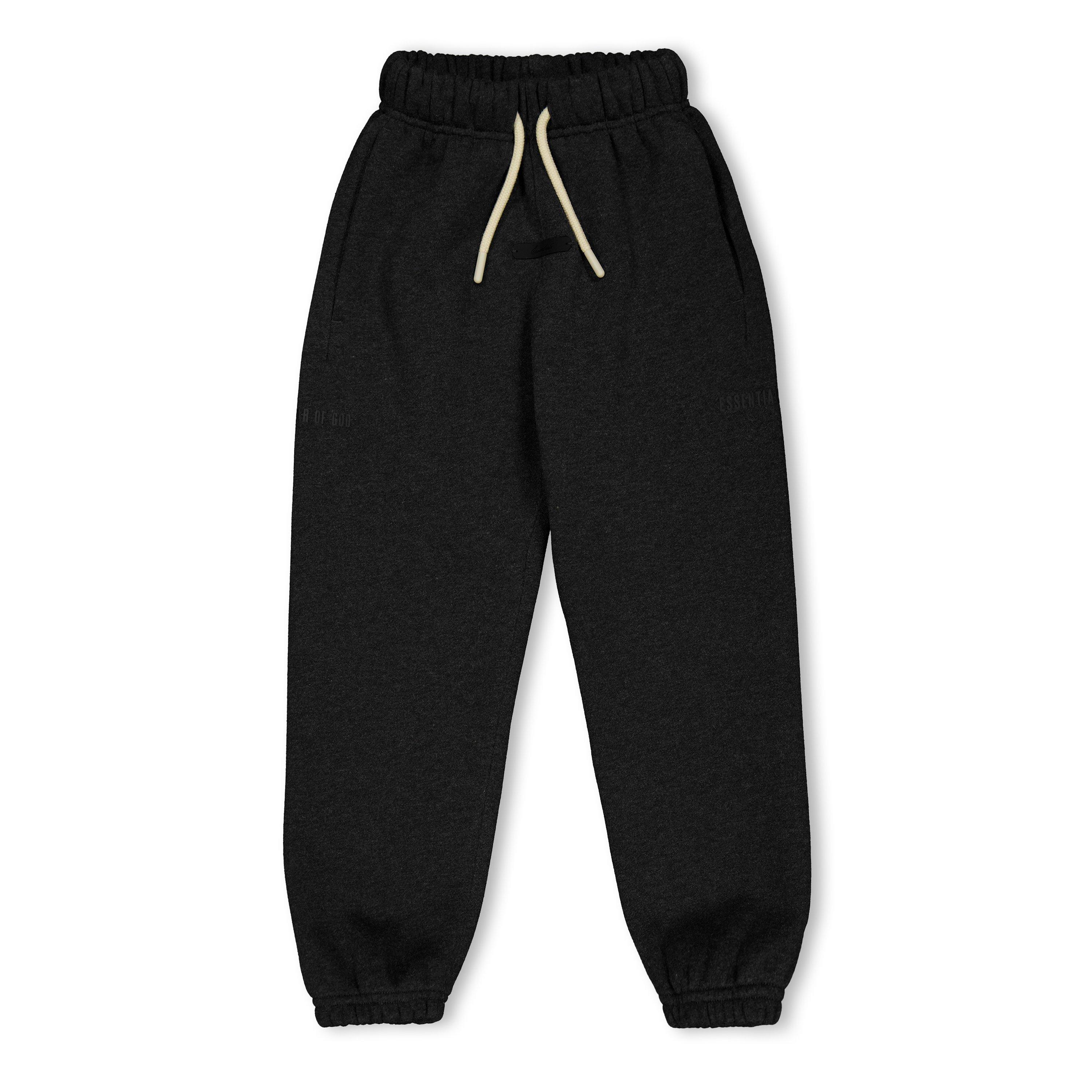Iron Grey - Fear Of God Essentials - Unisex Kids' Closed Hem Fleece Jogging Bottoms - 1