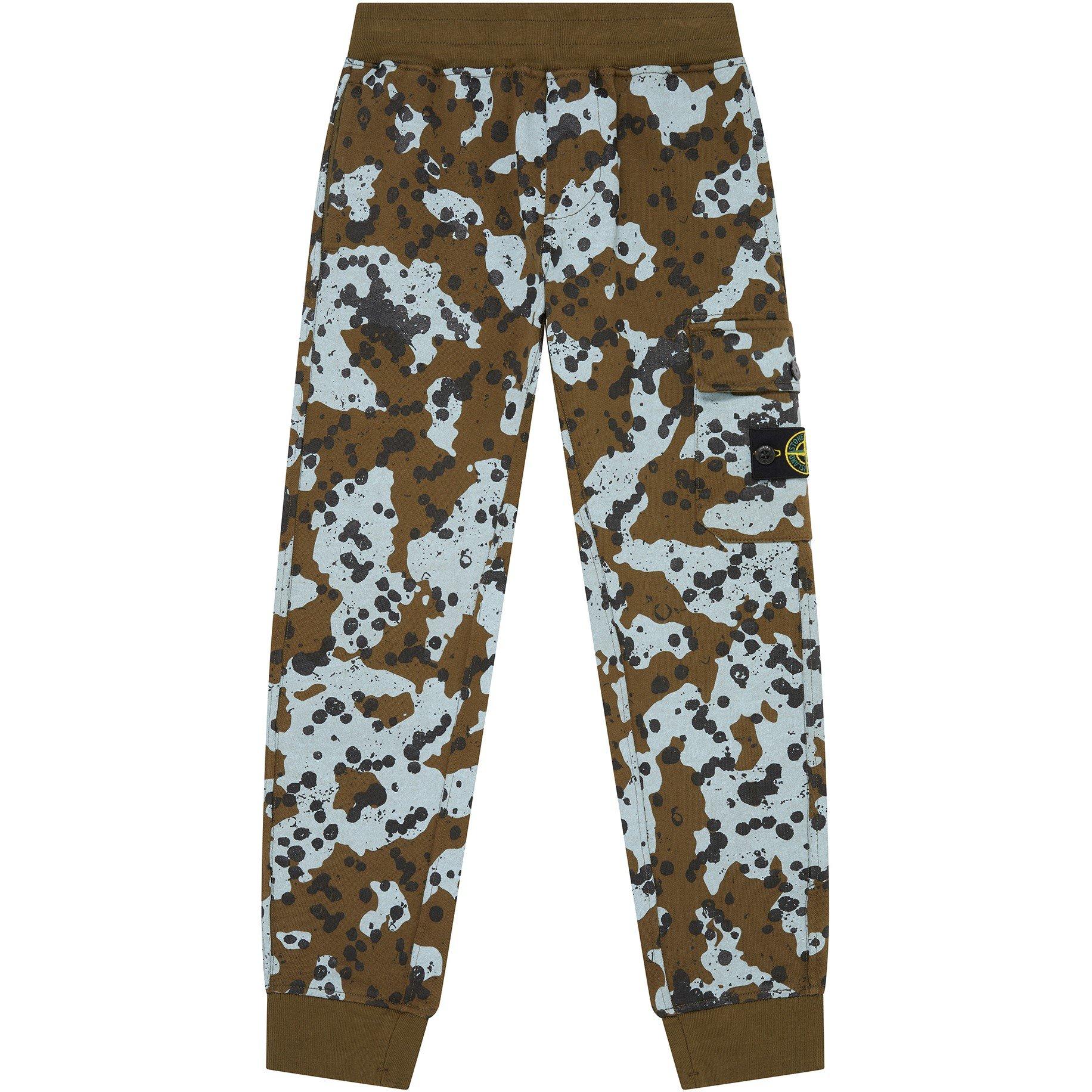 Vrd Mltre V0054 - Stone Island - Junior All Over Camo Joggers - 1