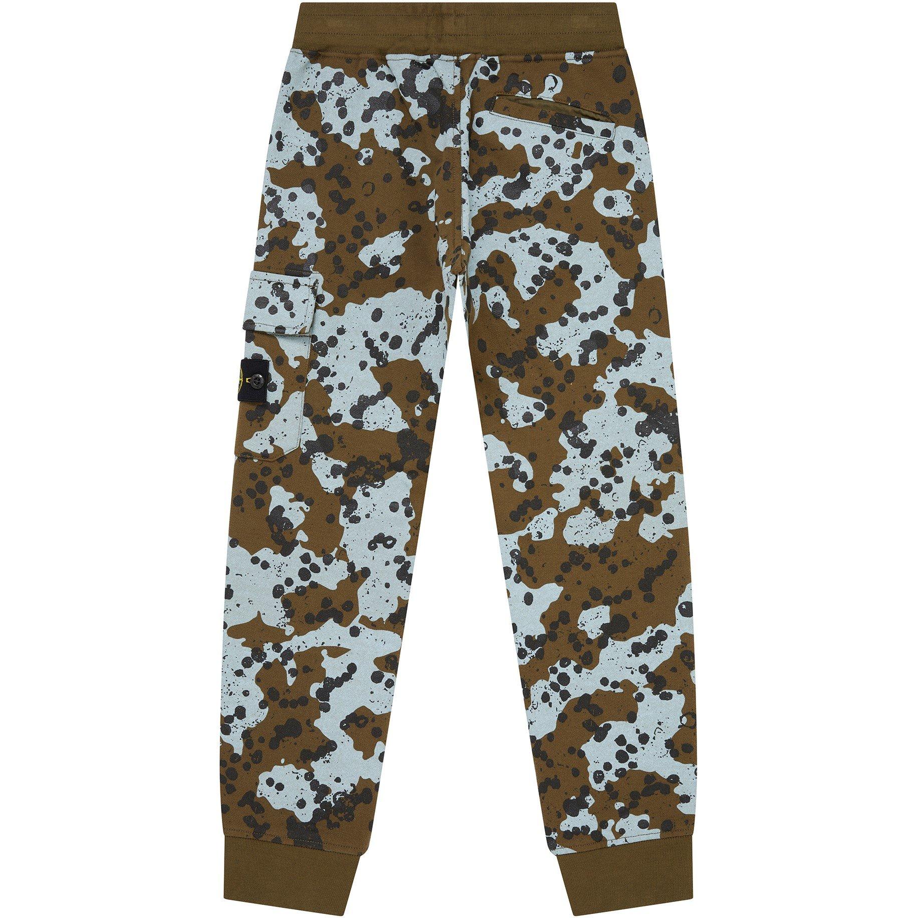 Vrd Mltre V0054 - Stone Island - Junior All Over Camo Joggers - 2