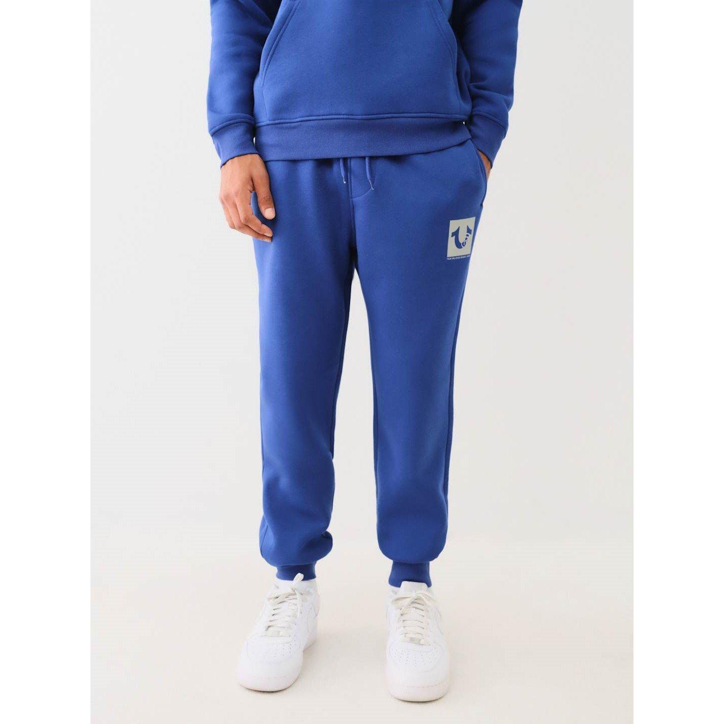 True Religion Studded Registered Icon Closed Hem Fleece Joggers