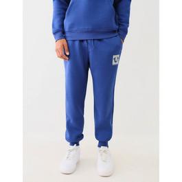 True Religion Studded Registered Icon Closed Hem Fleece Joggers